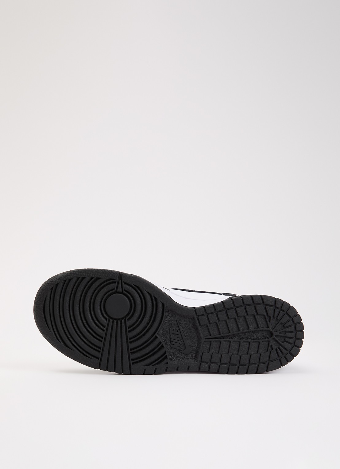 Nike Dunk Low sneaker van leer - detail 4 zwart
