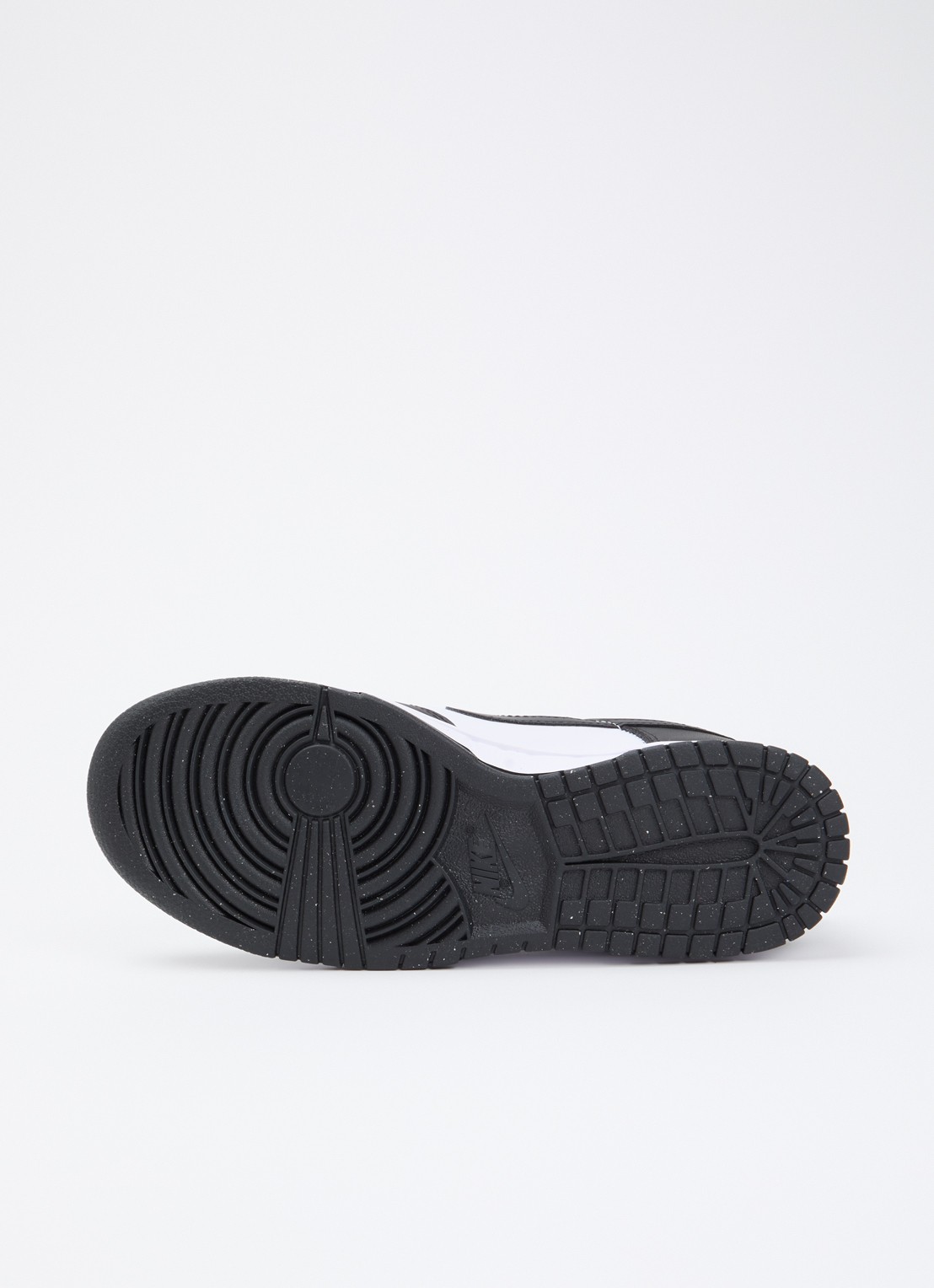 Nike Dunk Low sneaker van leer - detail 4 zwart