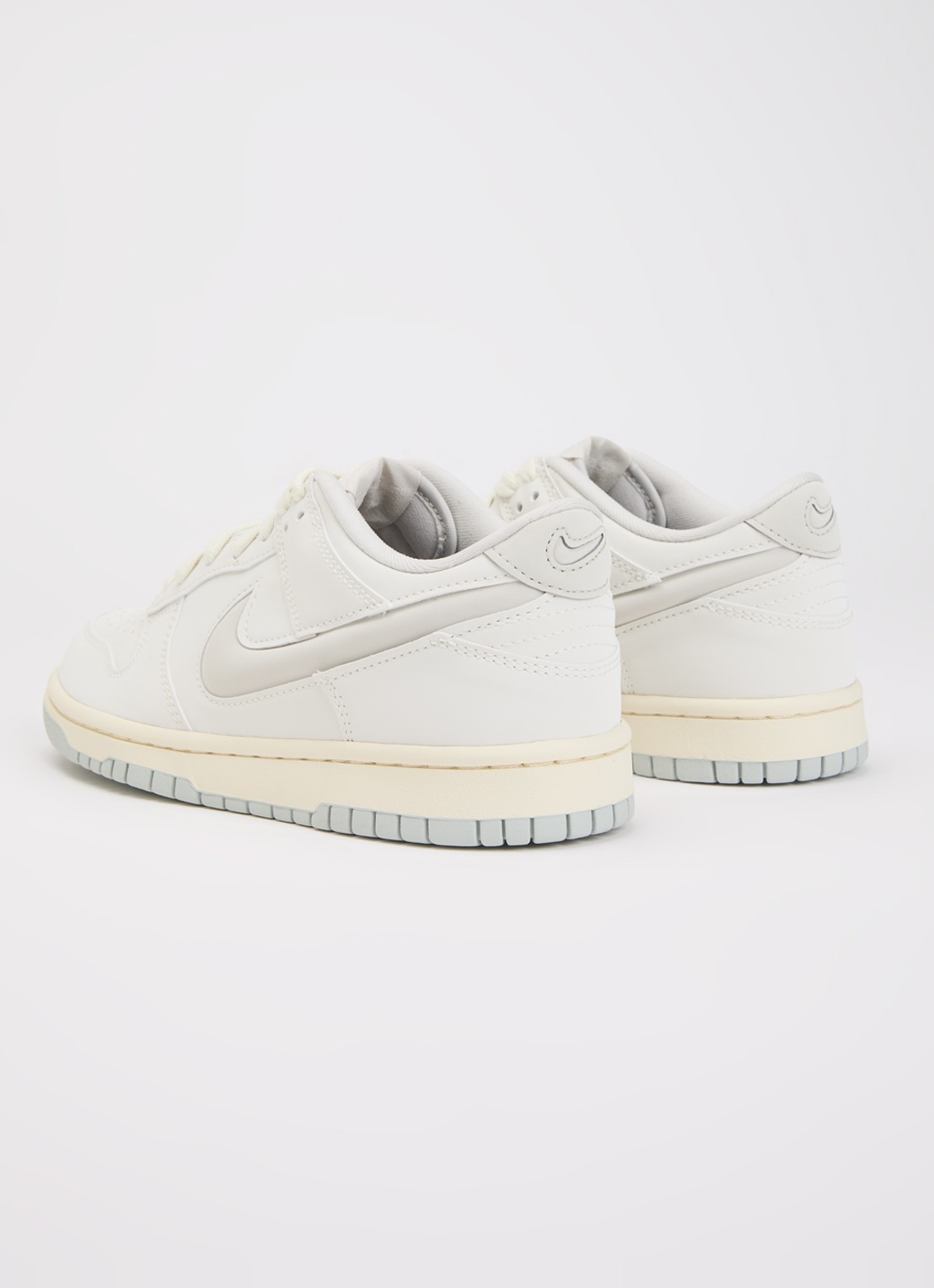 Nike Dunk sneaker met logo  - achterkant 4 wit