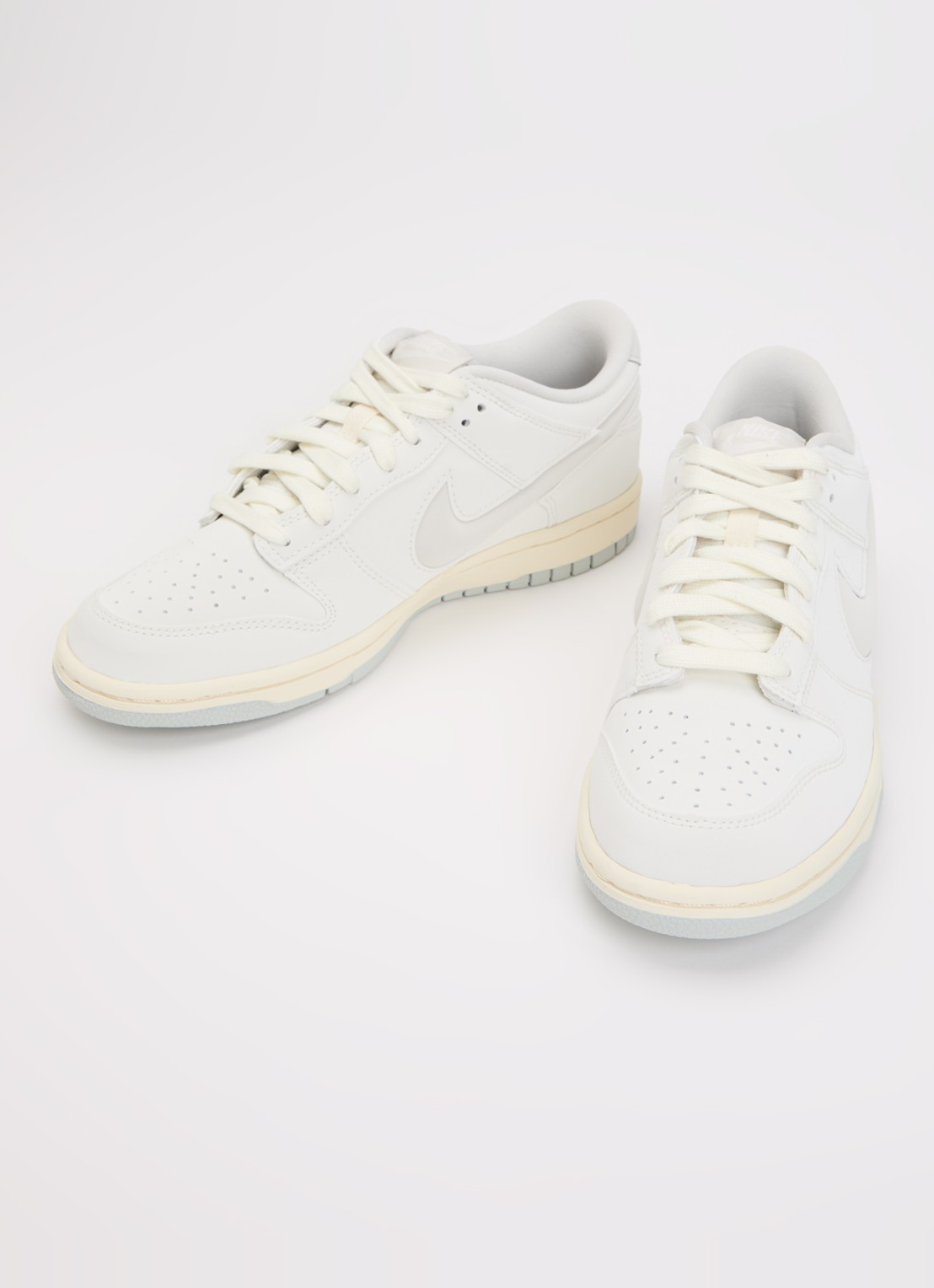 Nike Dunk sneaker met logo  - detail wit