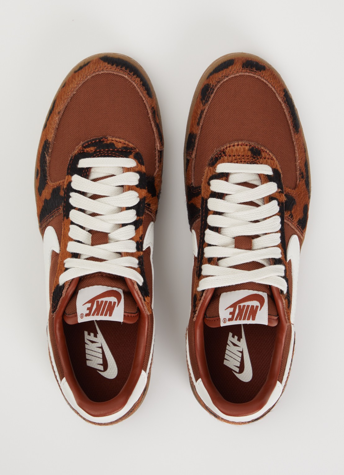 Nike Field General sneaker met dierenprint - detail 4 roestbruin