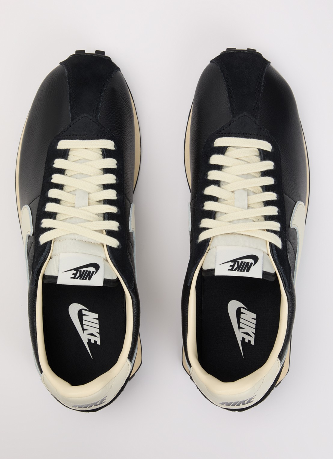 Nike Ld-1000 sneaker van leer met suède details - detail 2 zwart