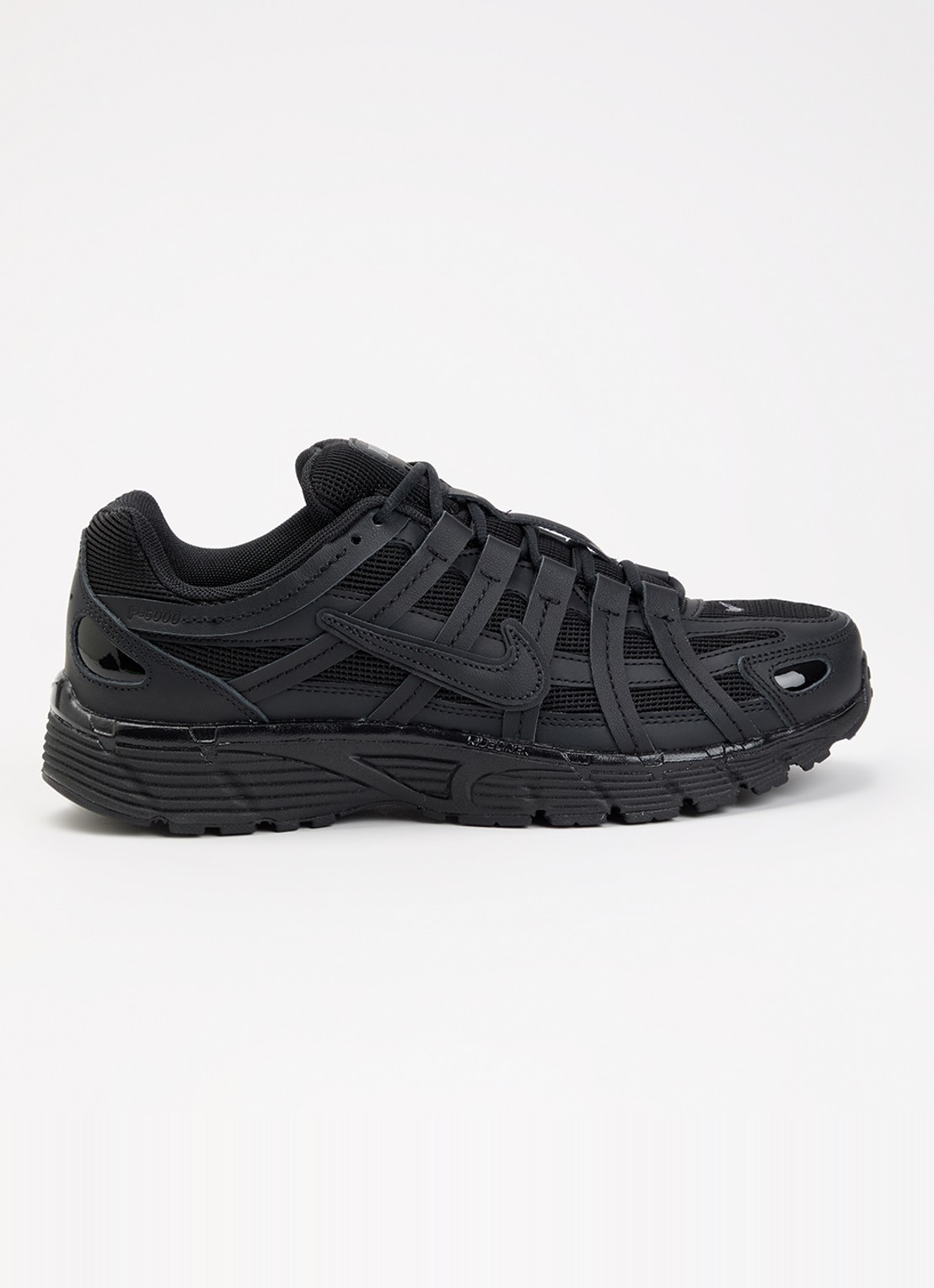 Nike P-6000 sneaker met mesh details - voorkant 5 zwart