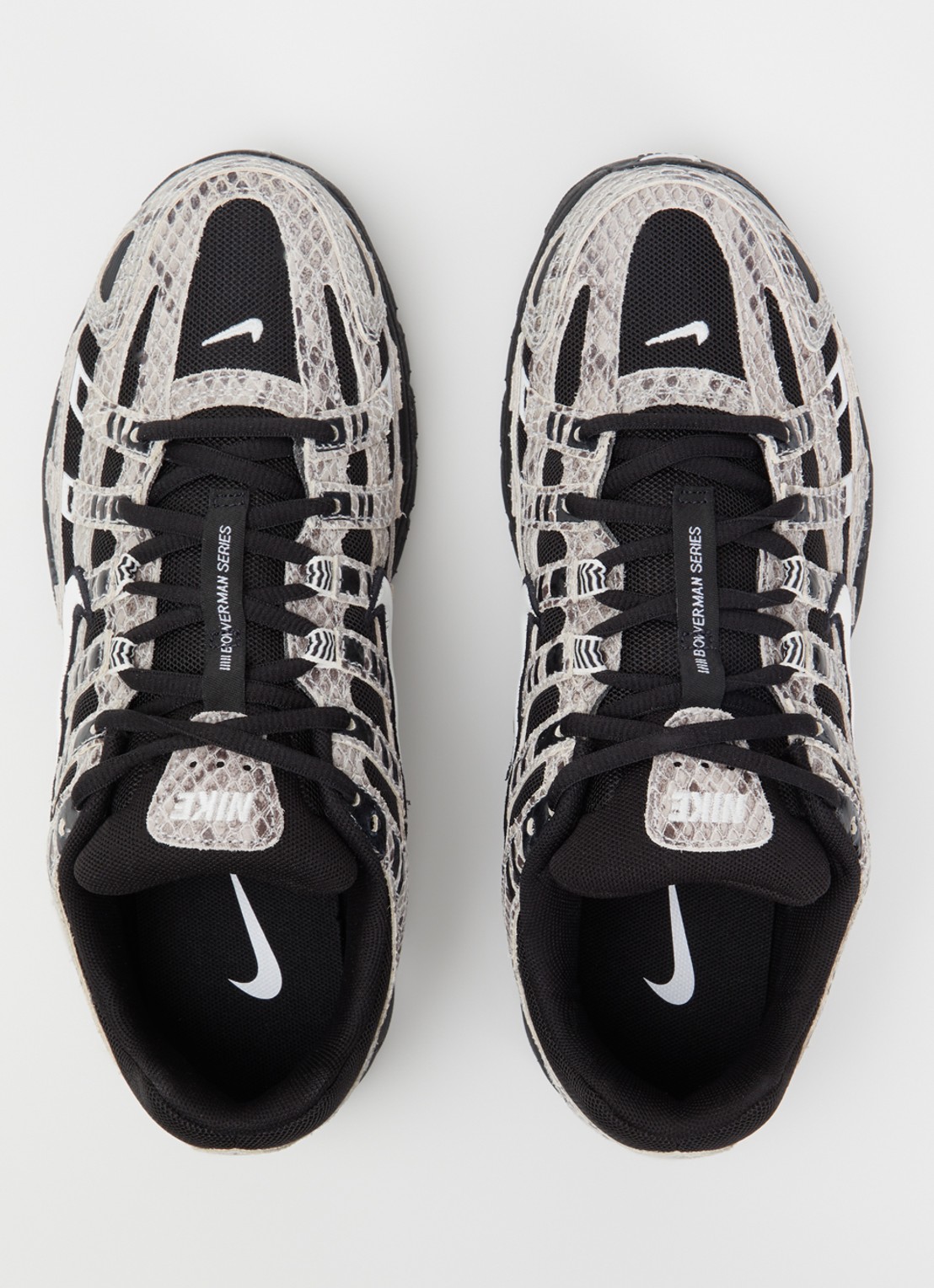 Nike P-6000 sneaker met slangenprint - detail 3 beige