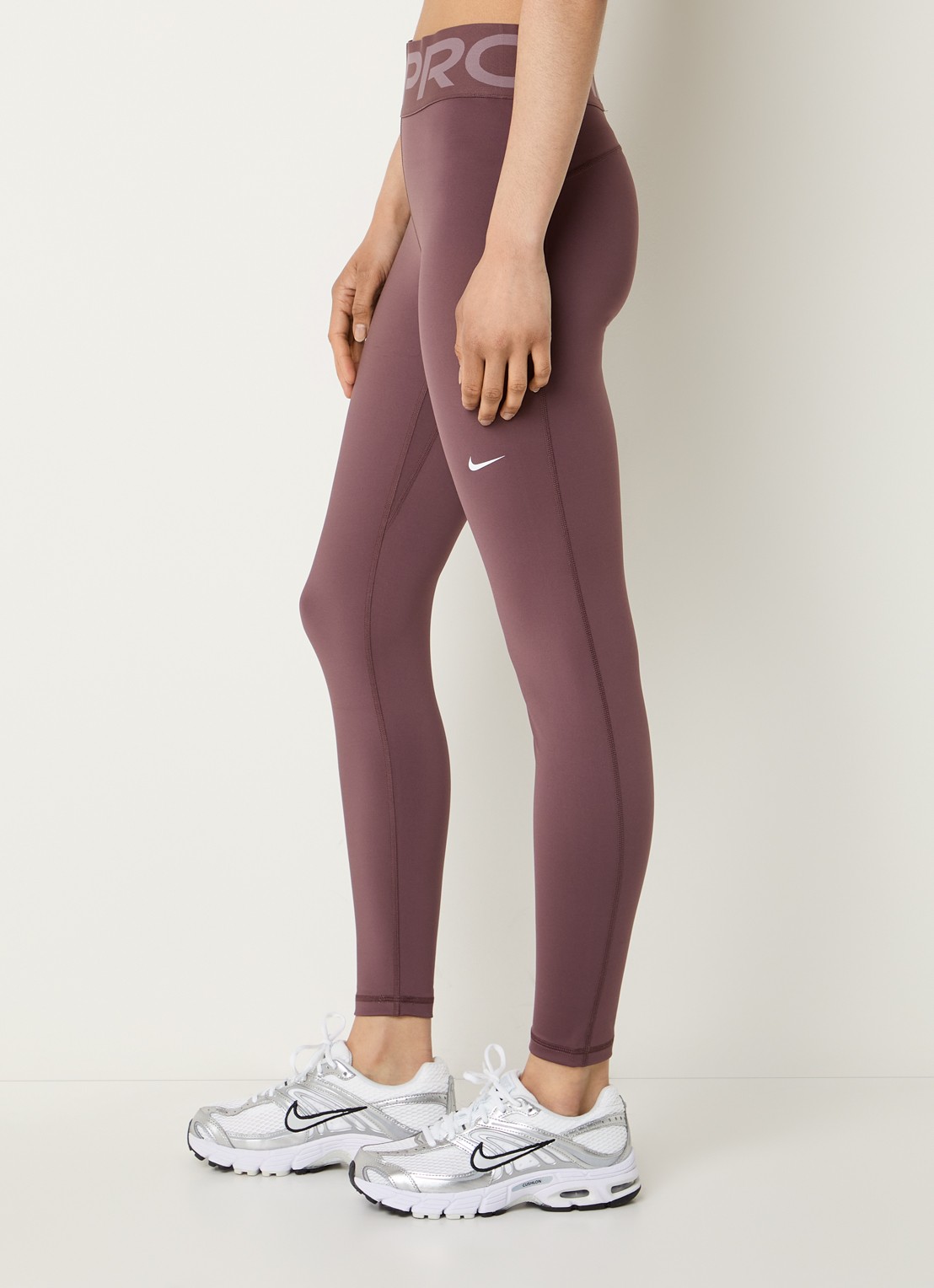 Nike Sculpt high waist skinny fit trainingslegging - detail 3 taupe