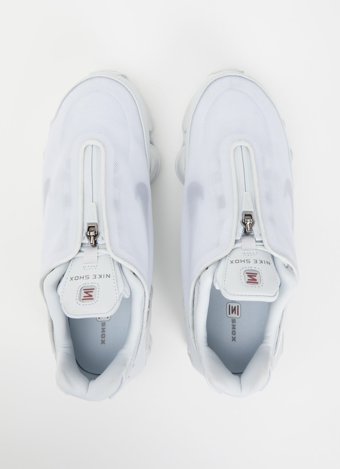 Nike Shox TL sneaker met logo - detail 3 wit