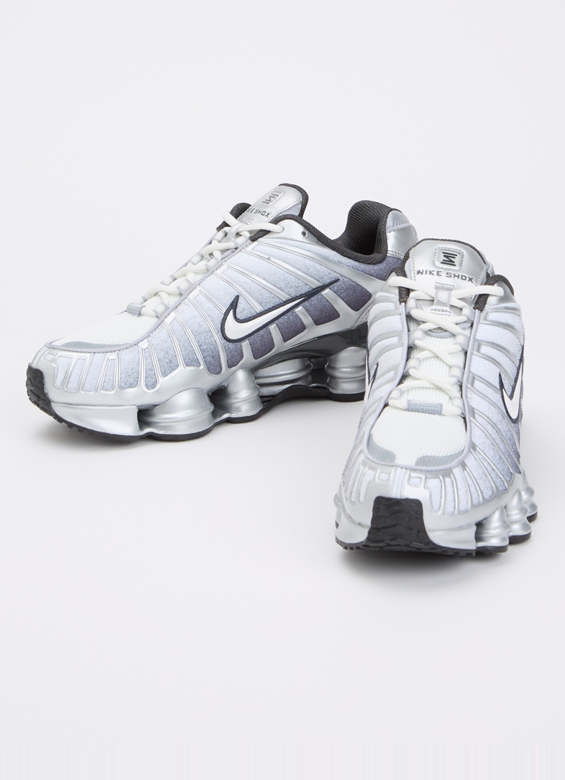 Nike Shox TL sneaker met mesh details - detail grijs