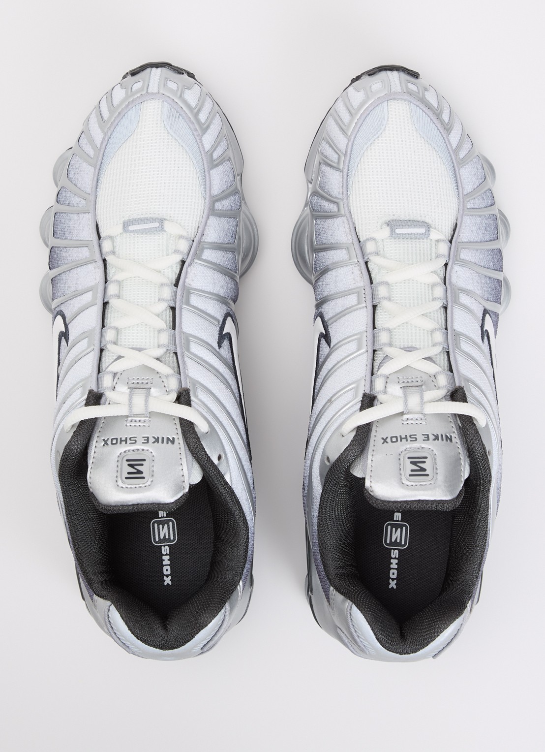 Nike Shox TL sneaker met mesh details - detail 2 grijs