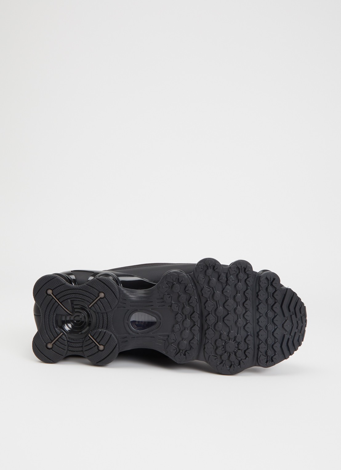 Nike Shox TL sneaker van mesh - detail 5 zwart