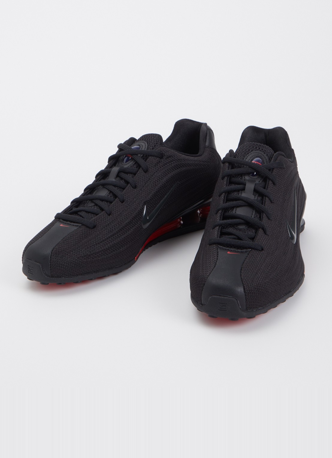 Nike Shox Z sneaker met mesh details - detail zwart