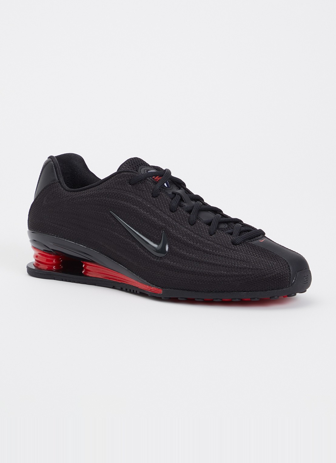 Nike Shox Z sneaker met mesh details - voorkant 4 zwart