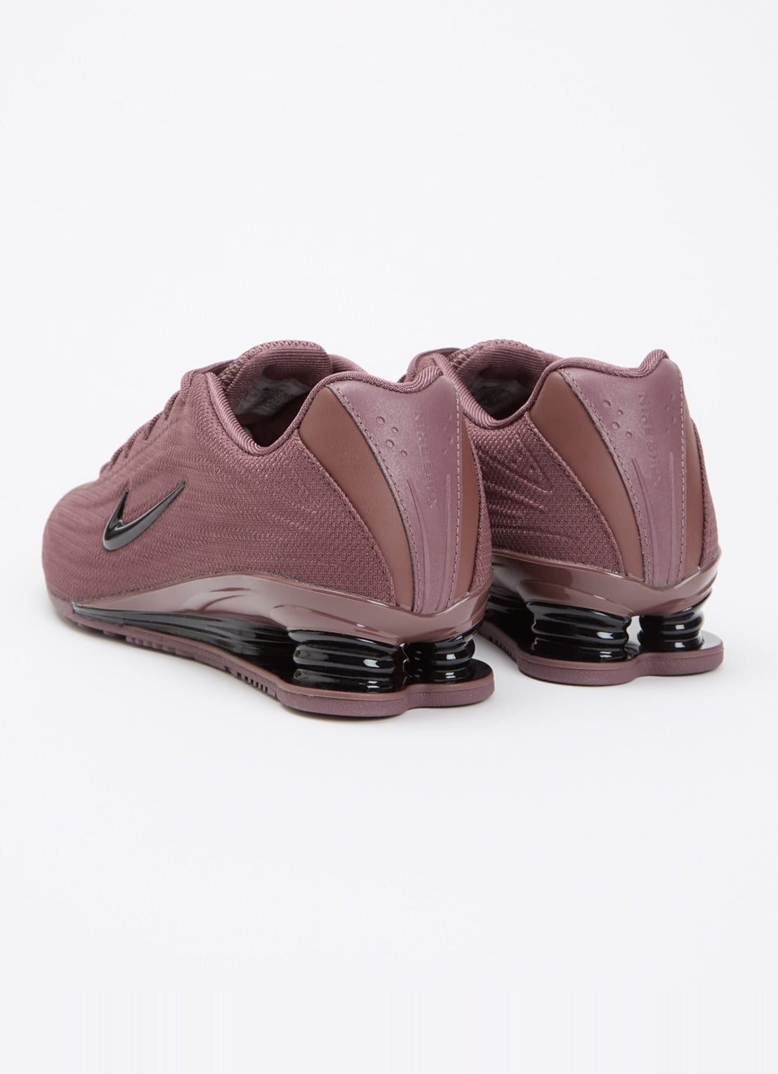 Nike Shox Z sneaker van mesh - achterkant 2 bordeauxrood
