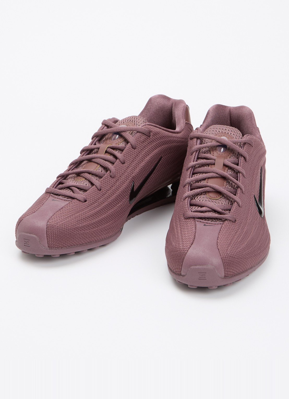 Nike Shox Z sneaker van mesh - detail 3 bordeauxrood