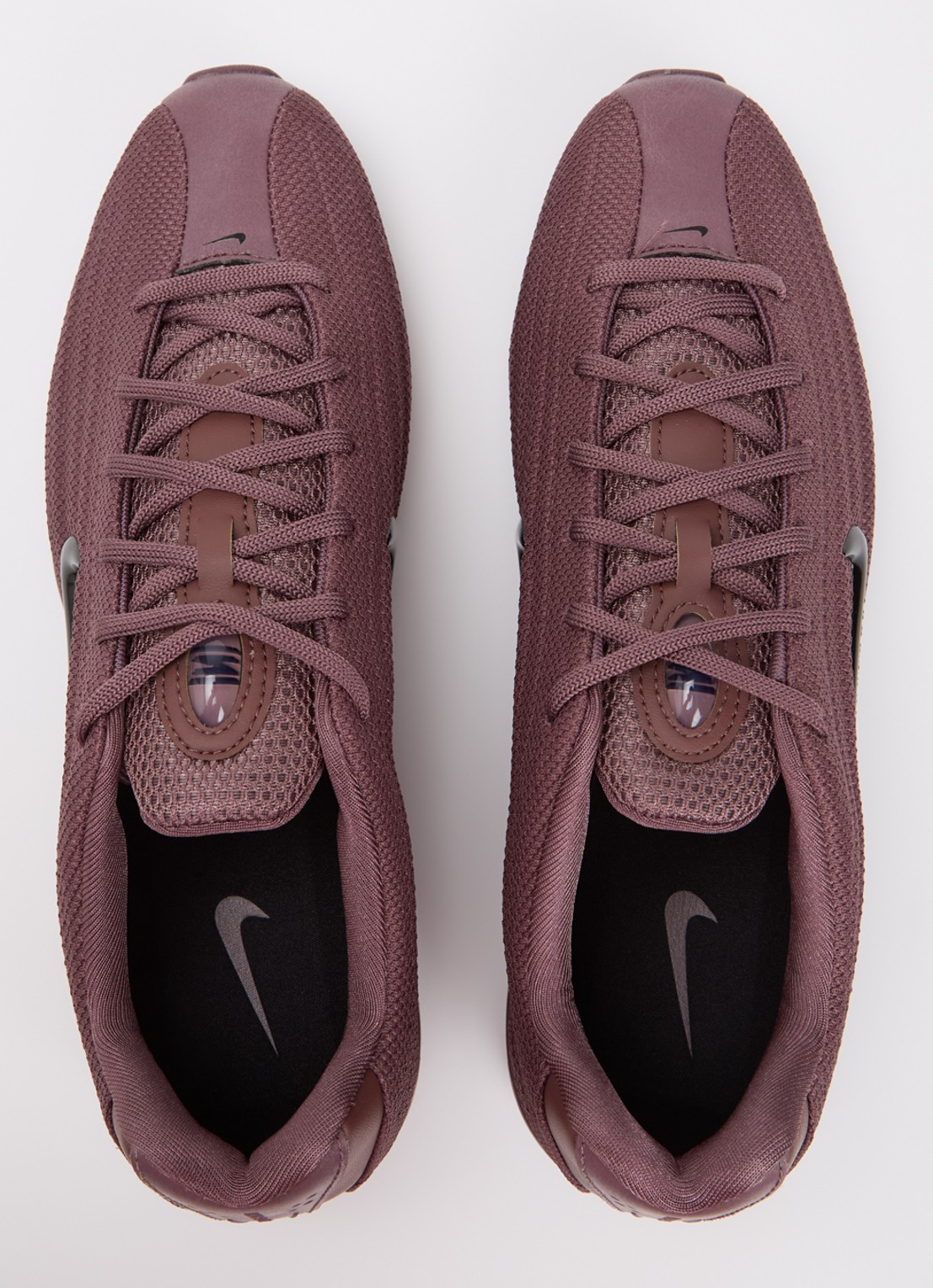 Nike Shox Z sneaker van mesh - detail 4 bordeauxrood
