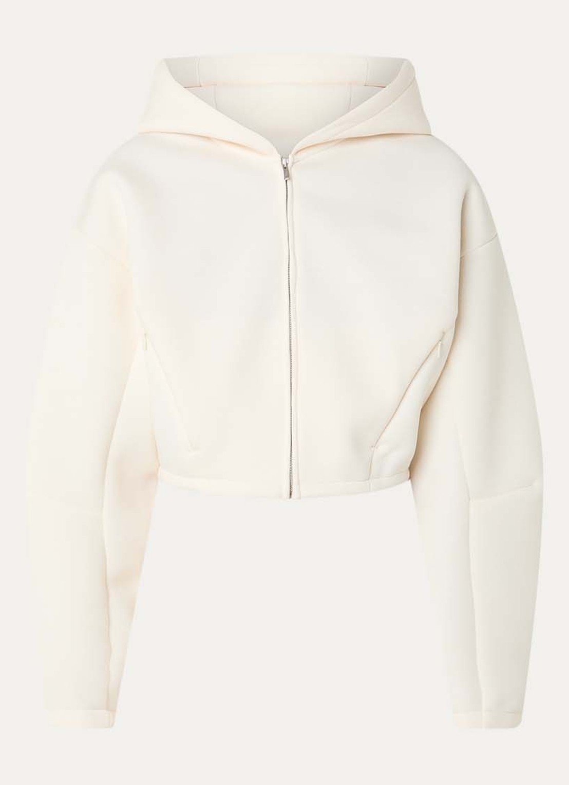 Nike Sweatvest met capuchon - voorkant 3 gebroken wit