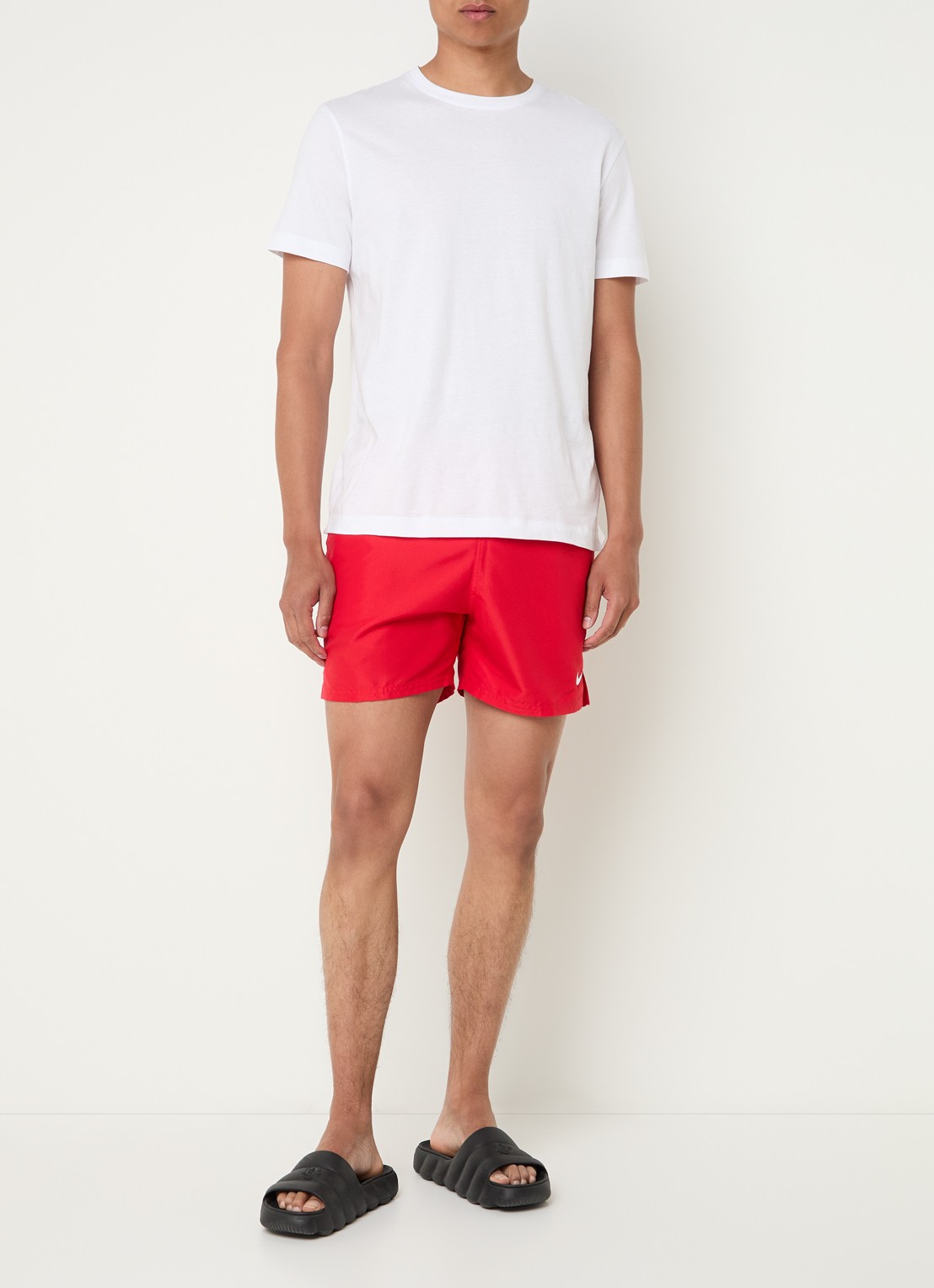 Nike Volley 5 zwemshorts met steekzakken - voorkant 2 rood