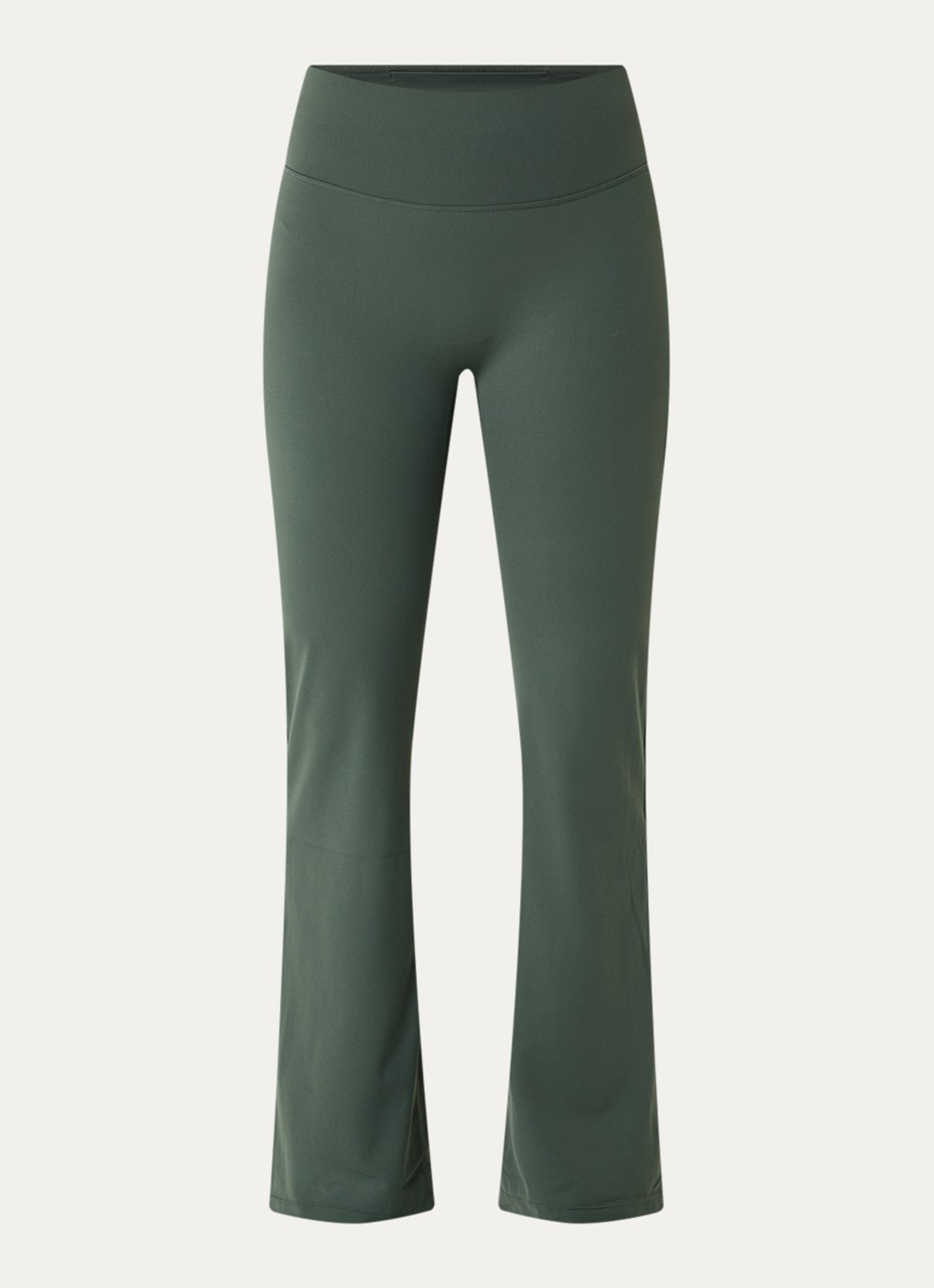 Nike Zenvy high waist flared fit legging - voorkant 4 groen