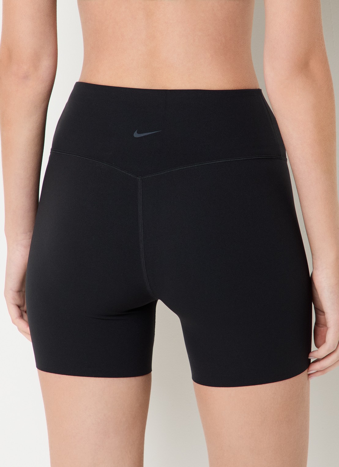 Nike Zenvy high waist skinny fit fietsbroek  - achterkant 3 zwart