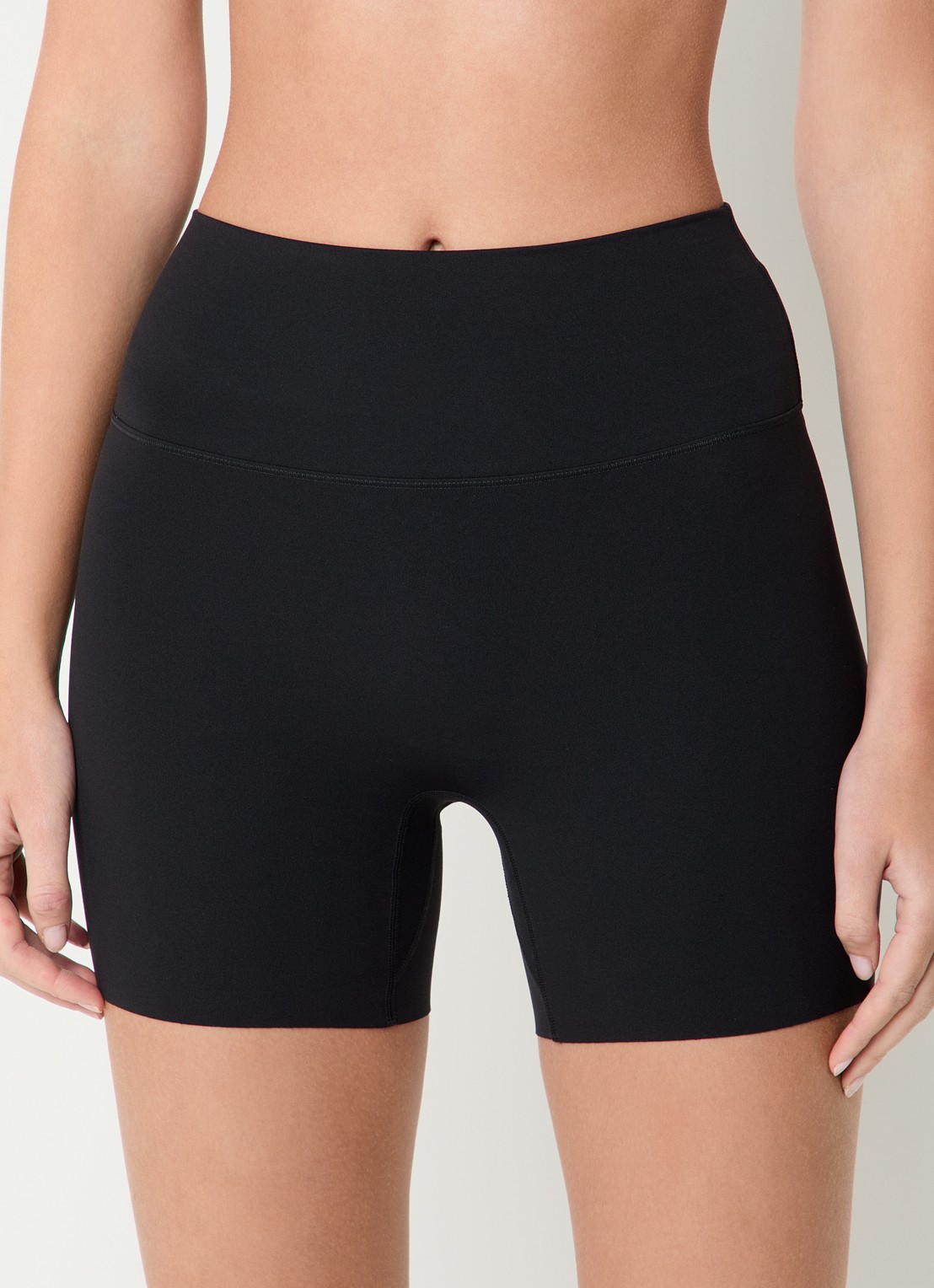 Nike Zenvy high waist skinny fit fietsbroek  - detail zwart