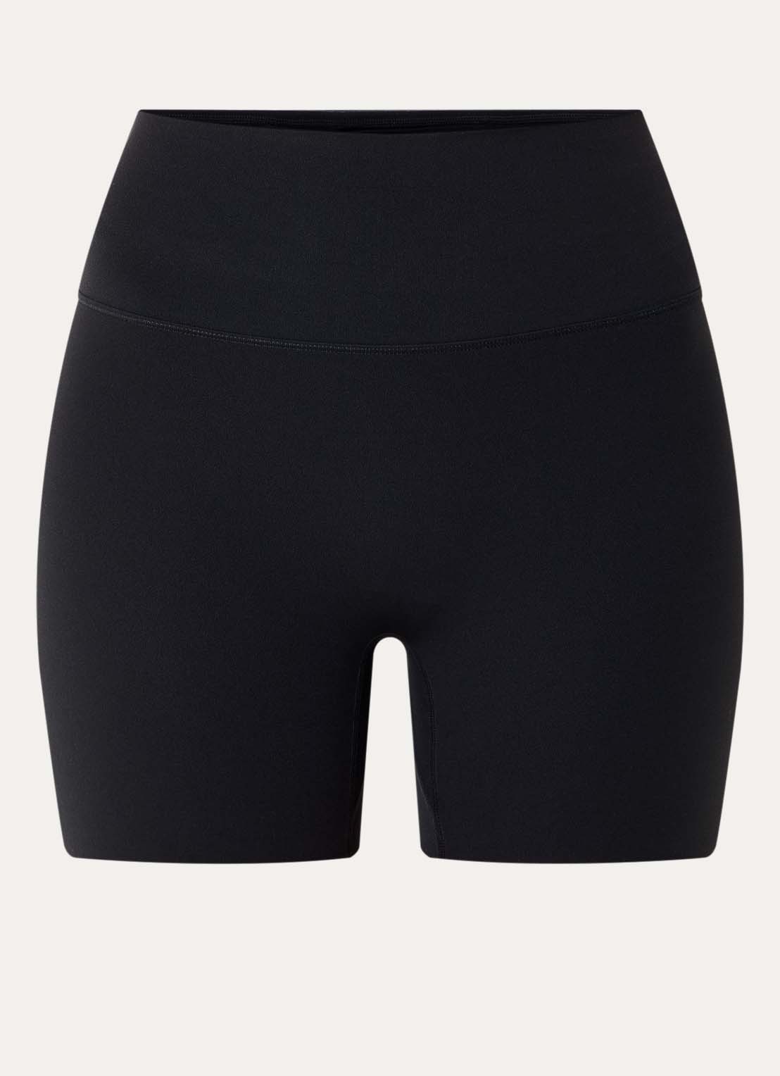 Nike Zenvy high waist skinny fit fietsbroek  - voorkant 4 zwart
