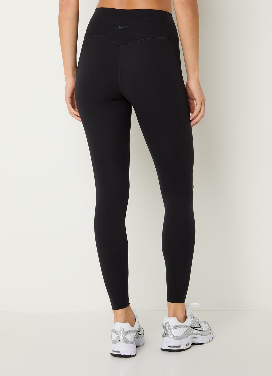 Nike Zenvy high waist skinny fit trainingslegging  - achterkant zwart