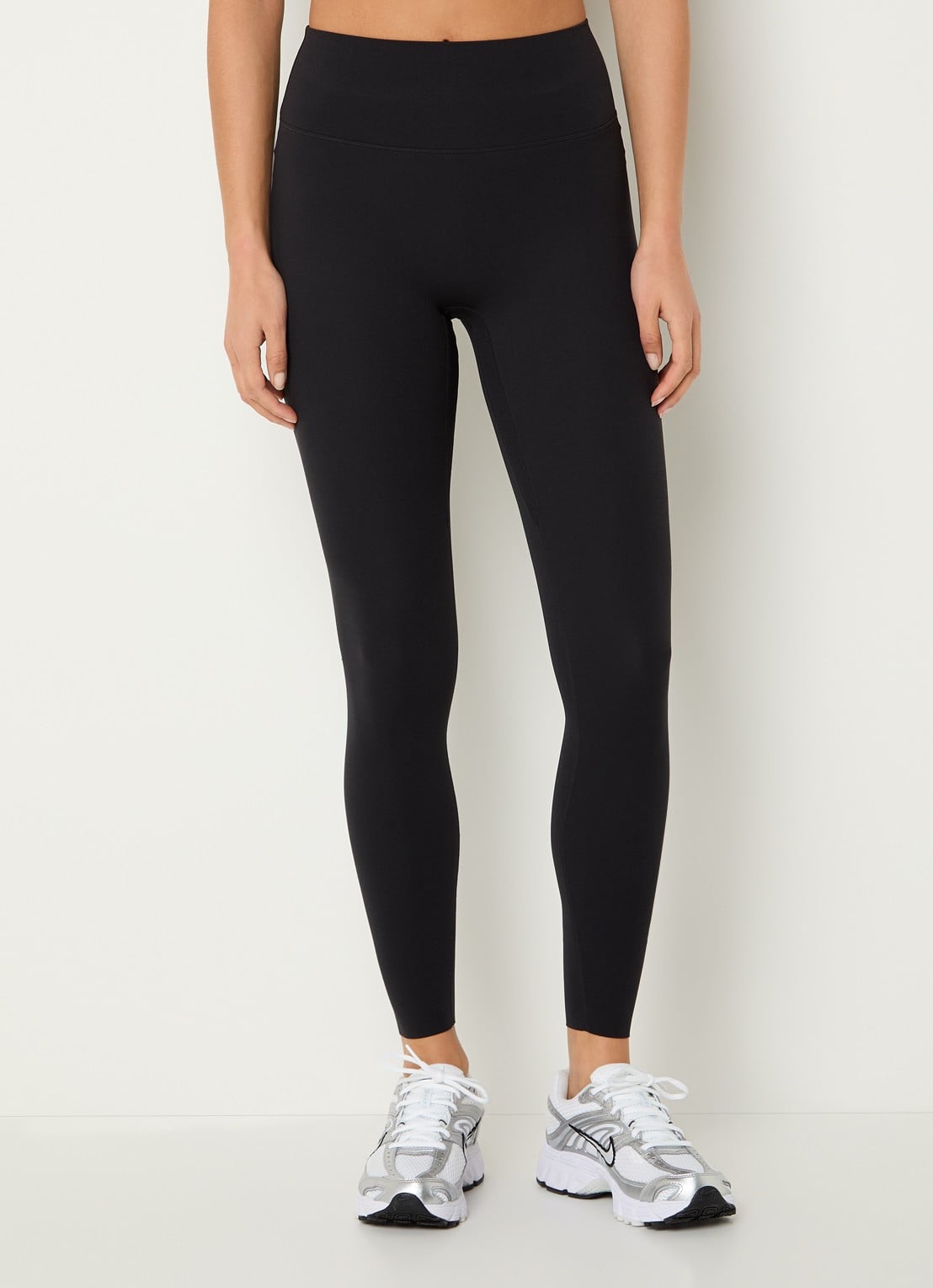 Nike Zenvy high waist skinny fit trainingslegging  - detail 4 zwart