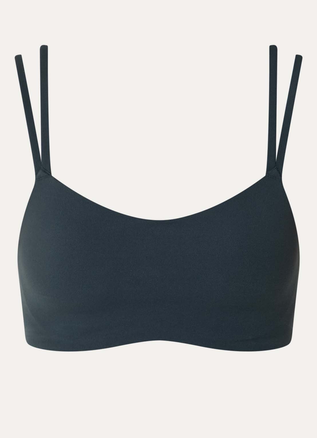 Nike Zenvy voorgevormde sport bh met light support - voorkant olijfgroen