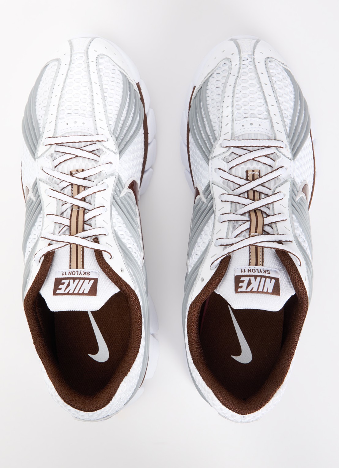 Nike Zoom Skylon 11 sneaker met mesh details - detail 4 wit