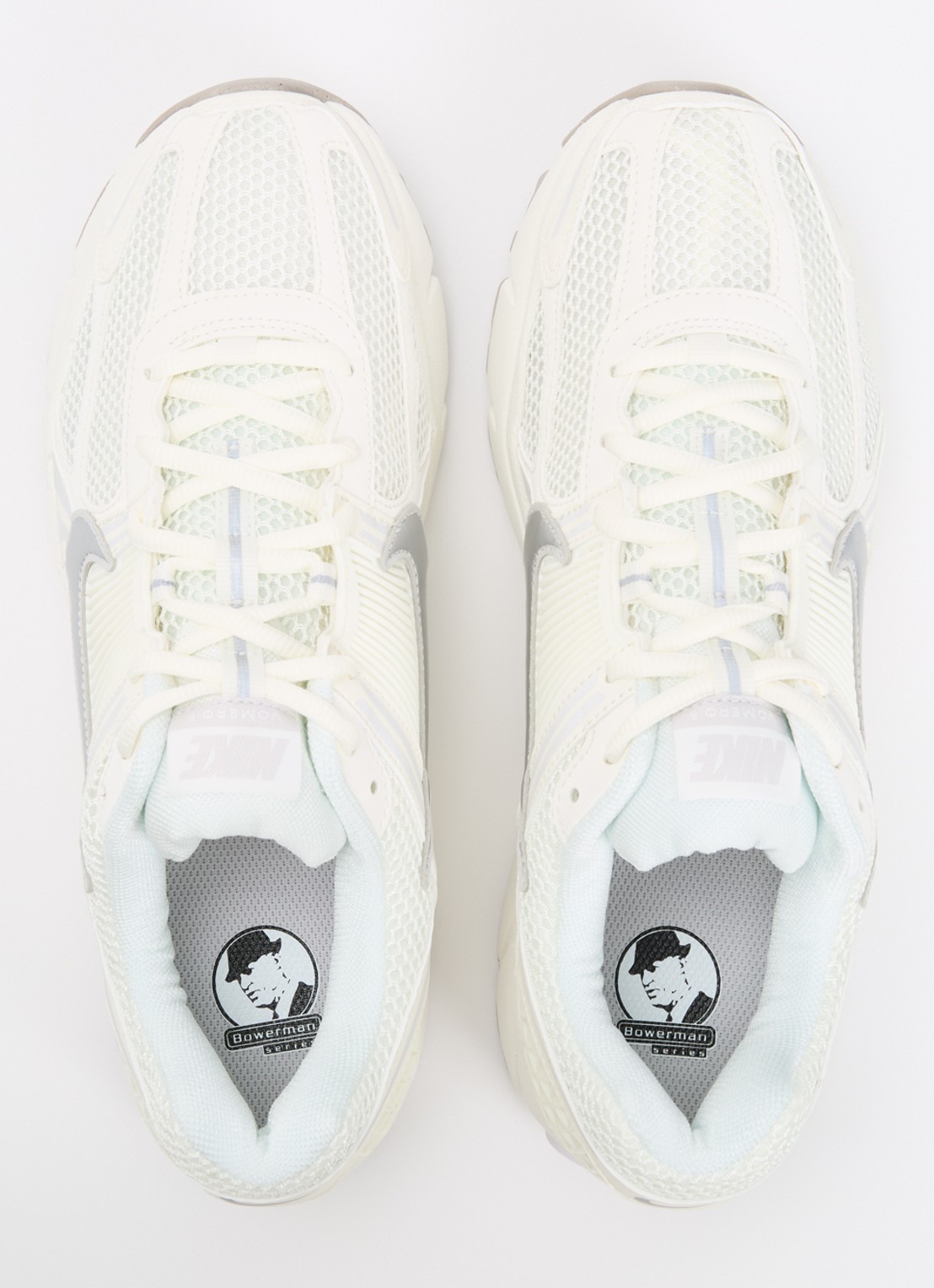 Nike Zoom Vomero 5 sneaker met mesh details - detail 2 gebroken wit