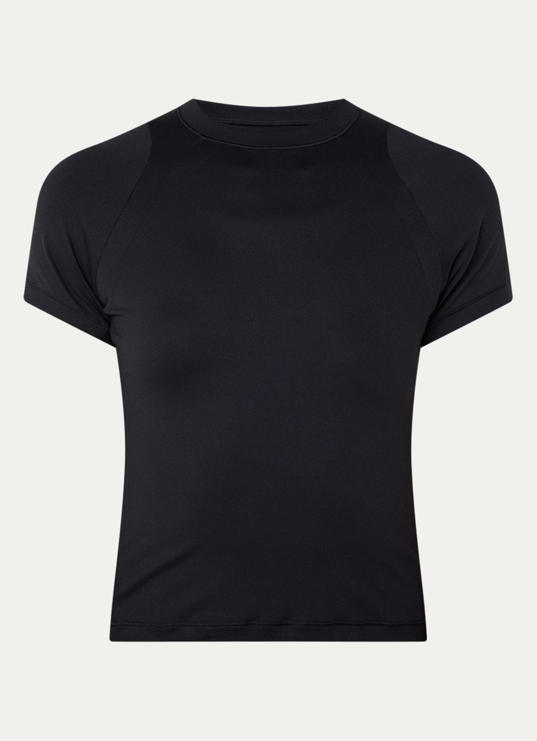 NikeSKIMS Airy cropped trainings T-shirt met stretch - voorkant zwart