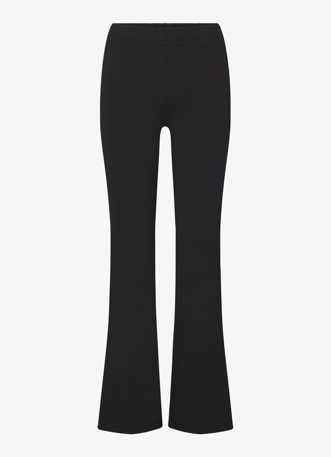 NikeSKIMS Airy low waist flared fit trainingslegging met logo - voorkant zwart