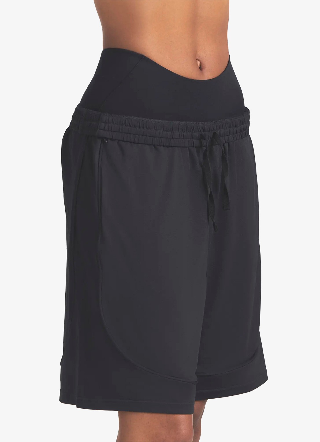 NikeSKIMS Airy mid waist loose fit korte broek met ritszakken - detail 3 zwart