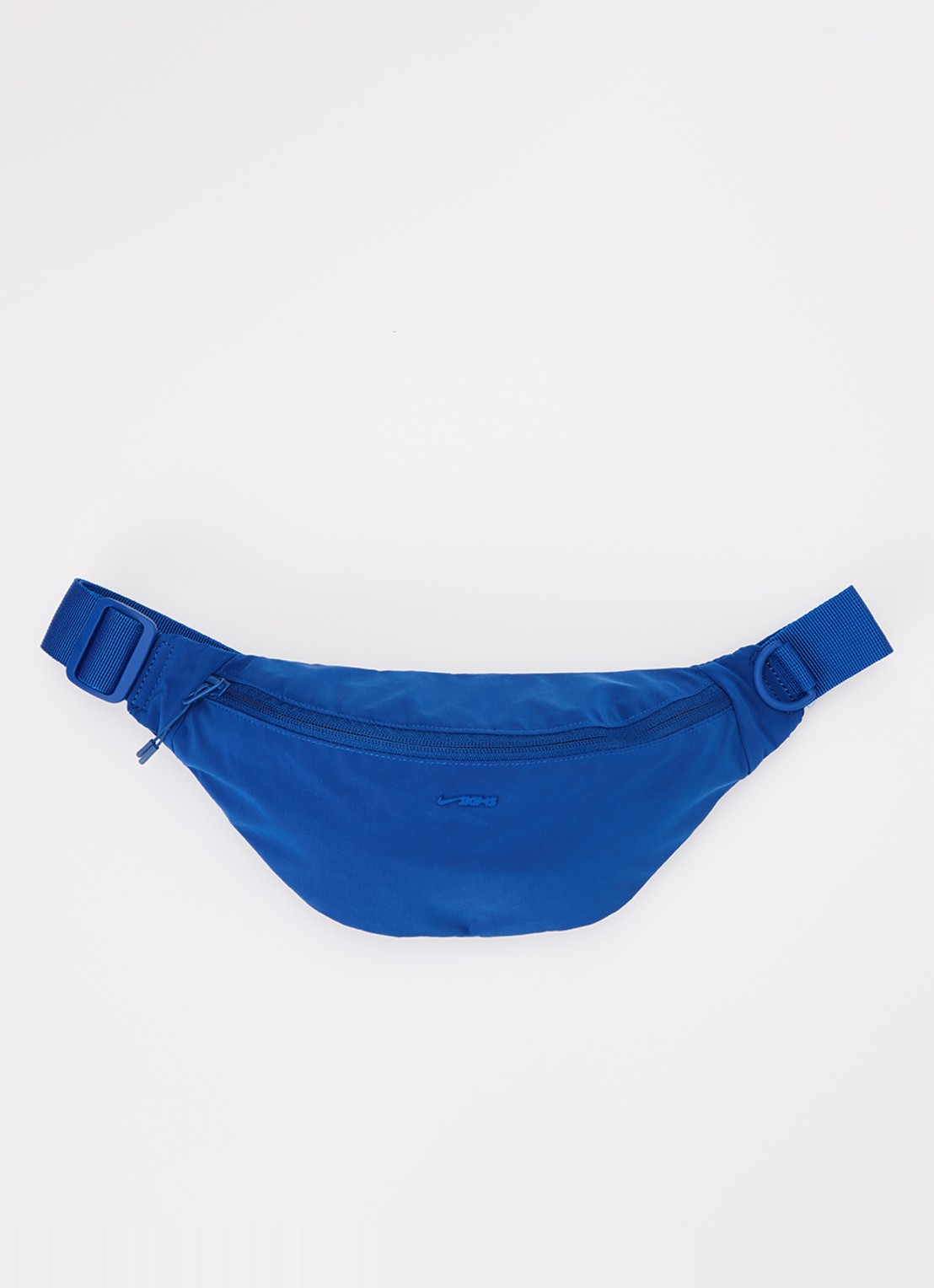 NikeSKIMS Heuptas met logo - voorkant blauw