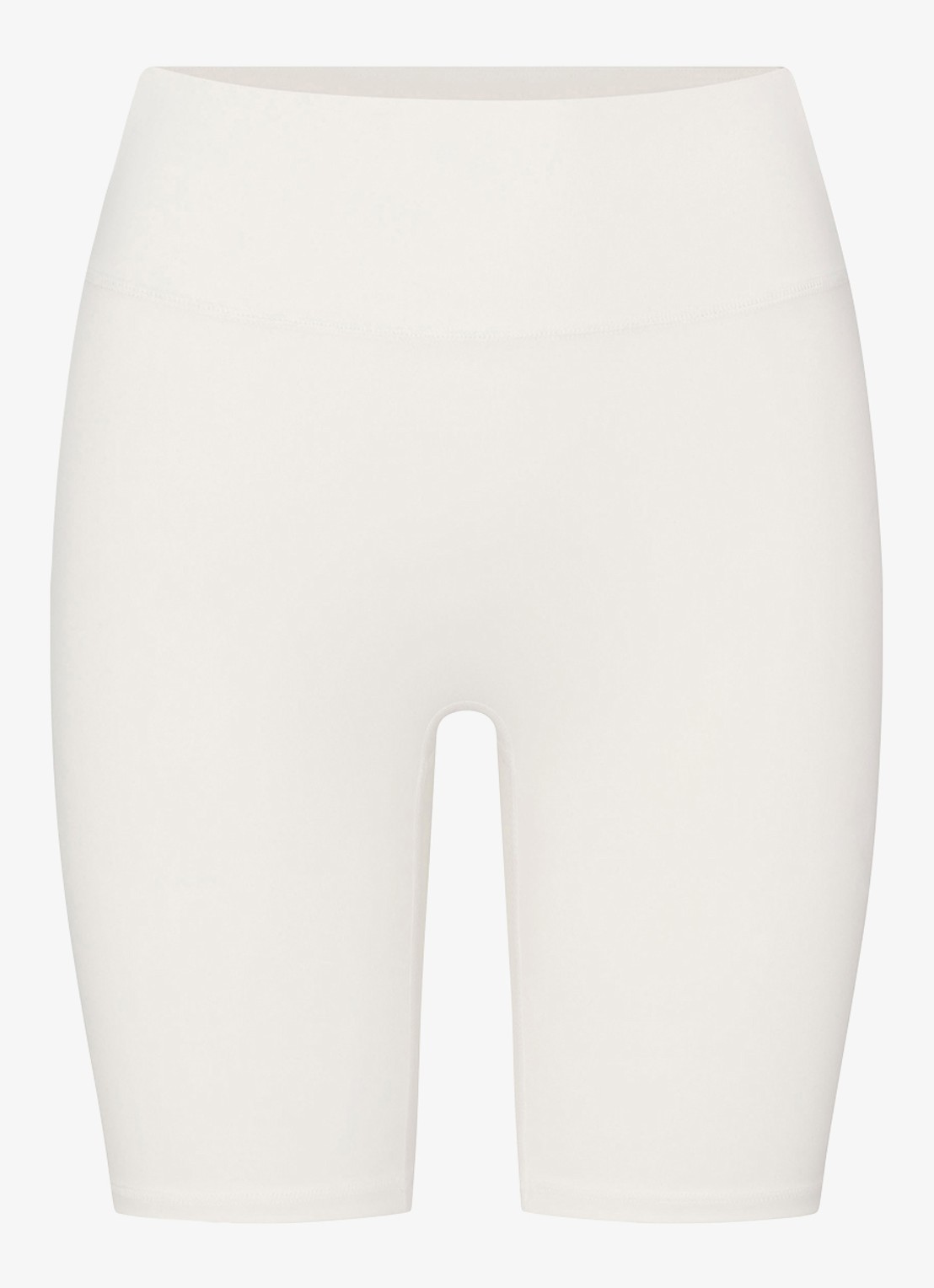 NikeSKIMS Matte high waist skinny fit korte trainingslegging - voorkant 3 wit