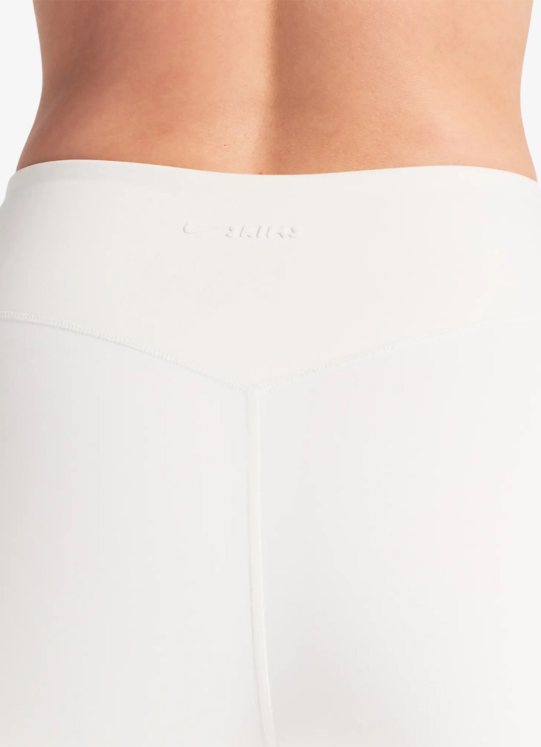NikeSKIMS Matte high waist skinny fit trainingslegging - detail 2 gebroken wit