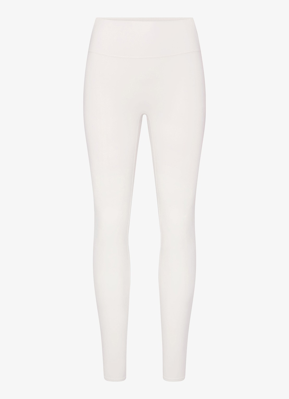 NikeSKIMS Matte high waist skinny fit trainingslegging - voorkant 4 gebroken wit
