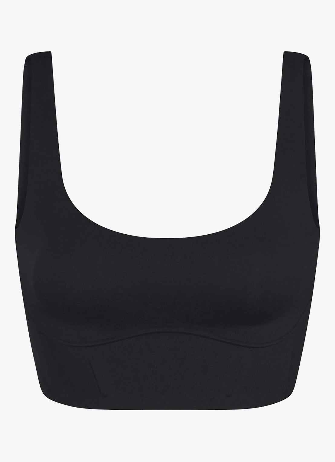 NikeSKIMS Matte sport bh met medium support - voorkant 3 zwart