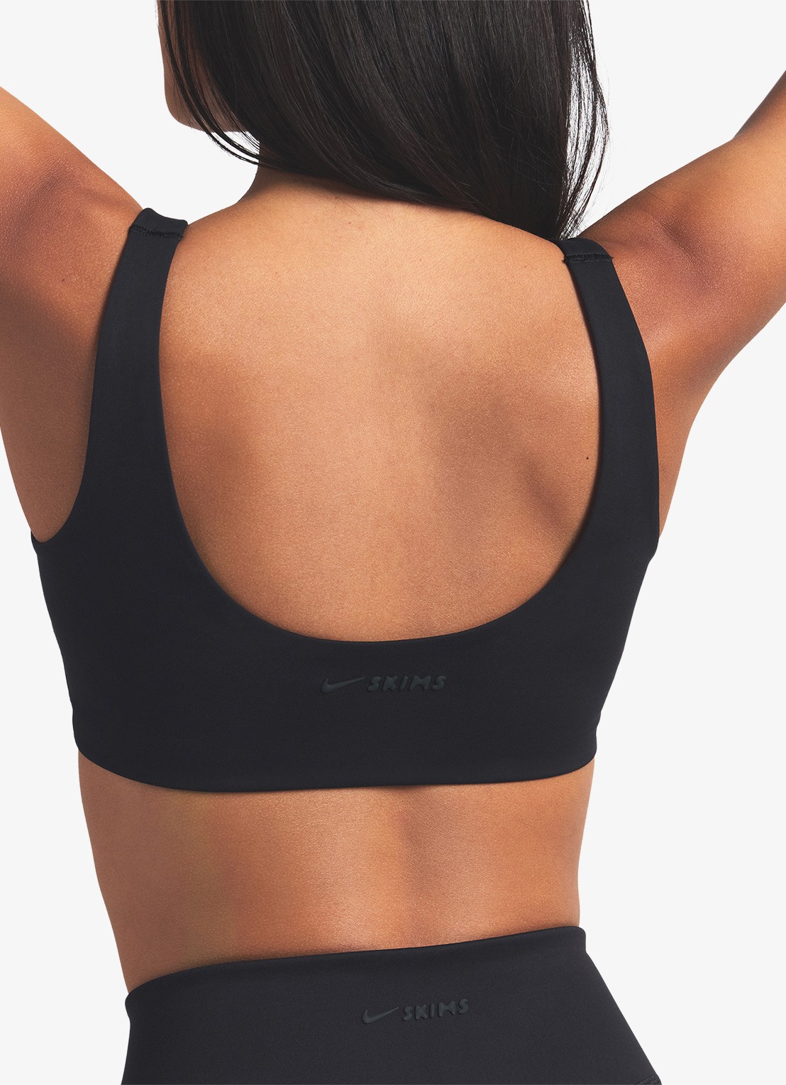 NikeSKIMS Matte sport bh met medium support - detail 5 zwart