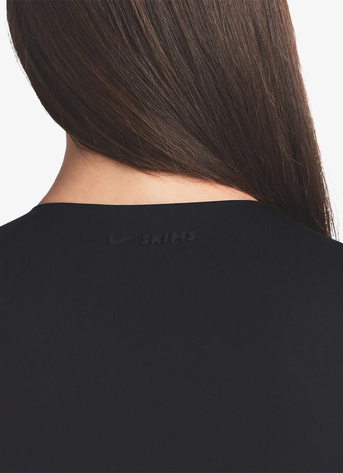 NikeSKIMS Matte trainings crop top met stretch - detail 5 zwart