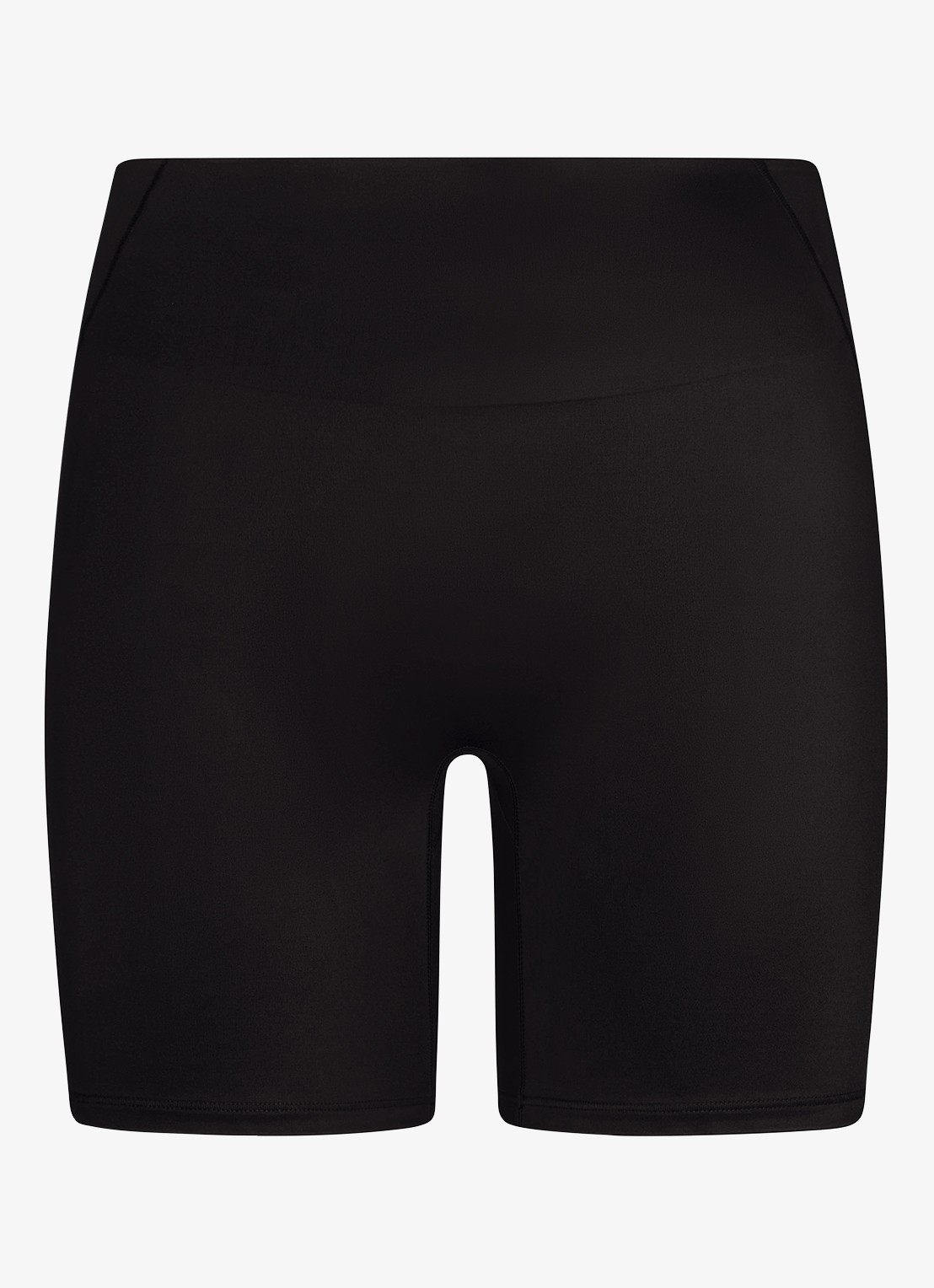 NikeSKIMS Satin Shine high waist fietsbroek - voorkant zwart