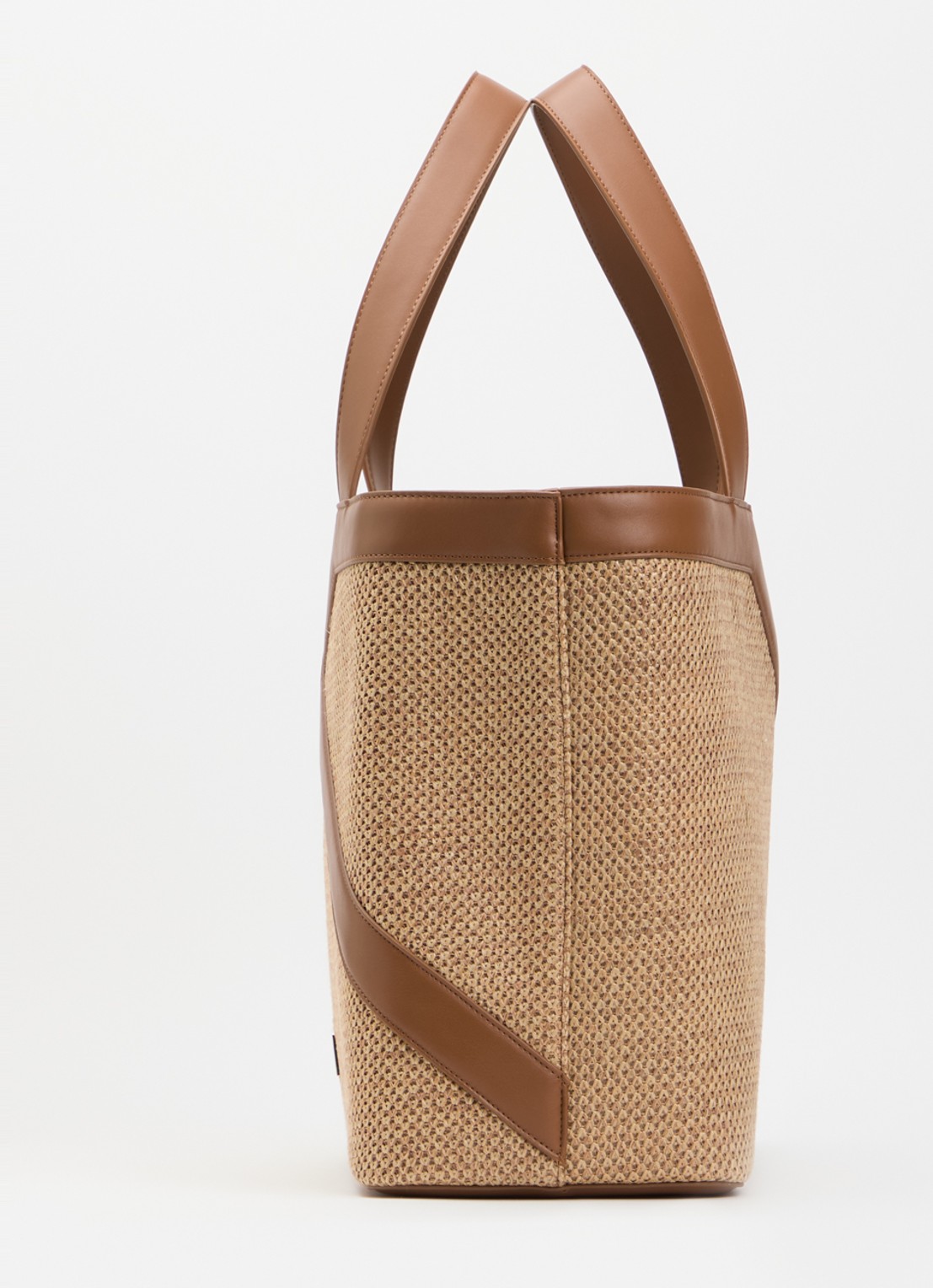 NIKKIE Alvino shopper met logo - detail 3 naturel
