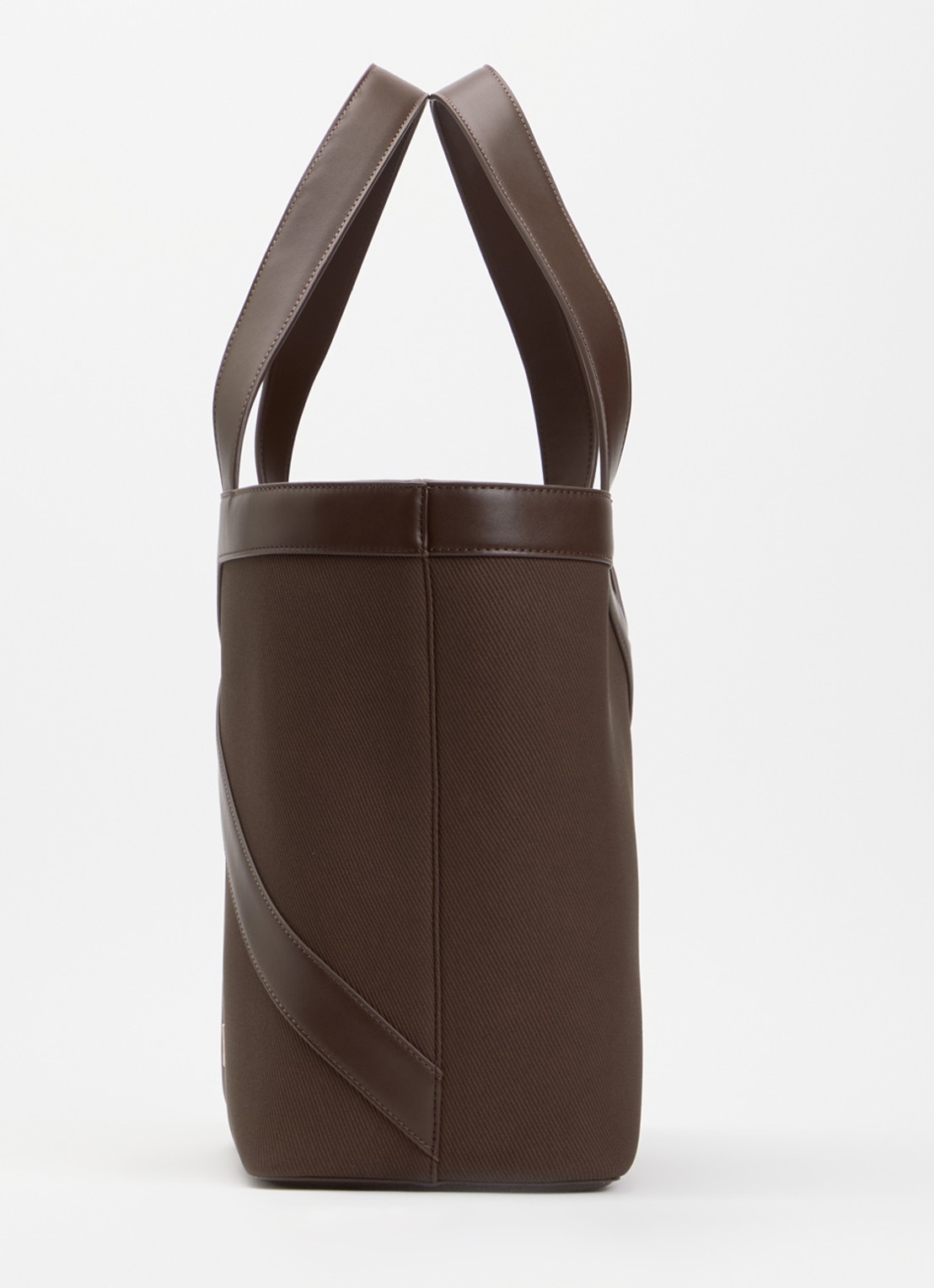 NIKKIE Alvino shopper met logo - detail 2 bruin