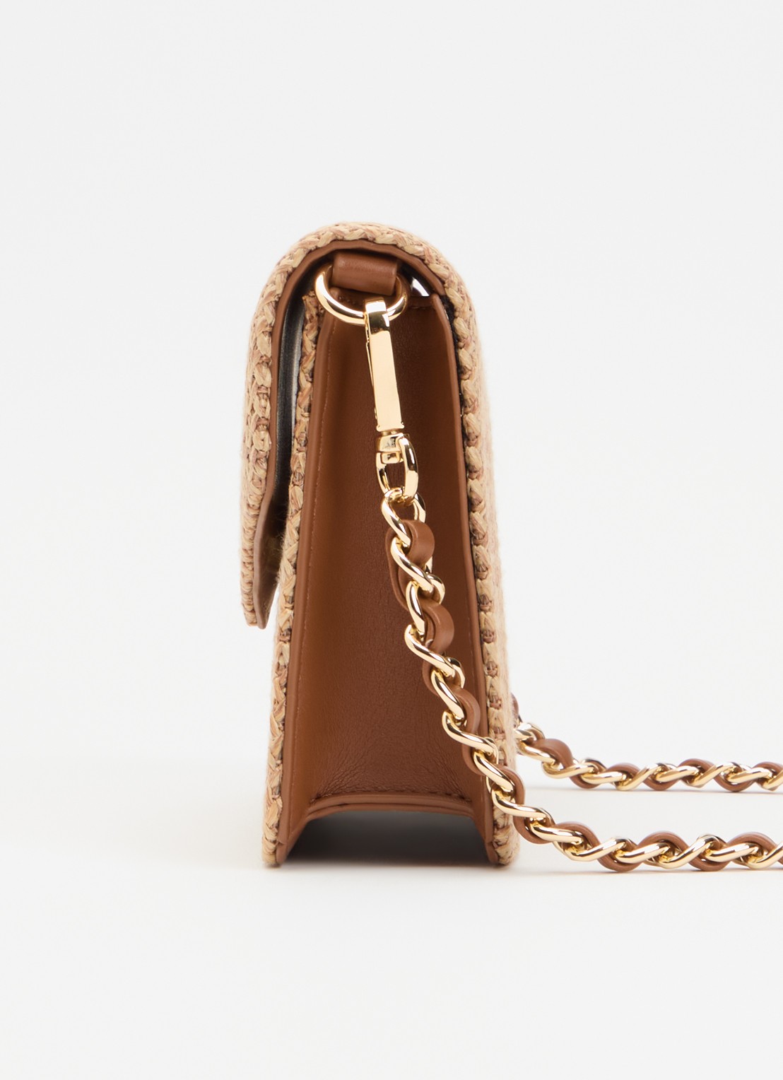NIKKIE Daxing crossbodytas met logo - detail 2 naturel