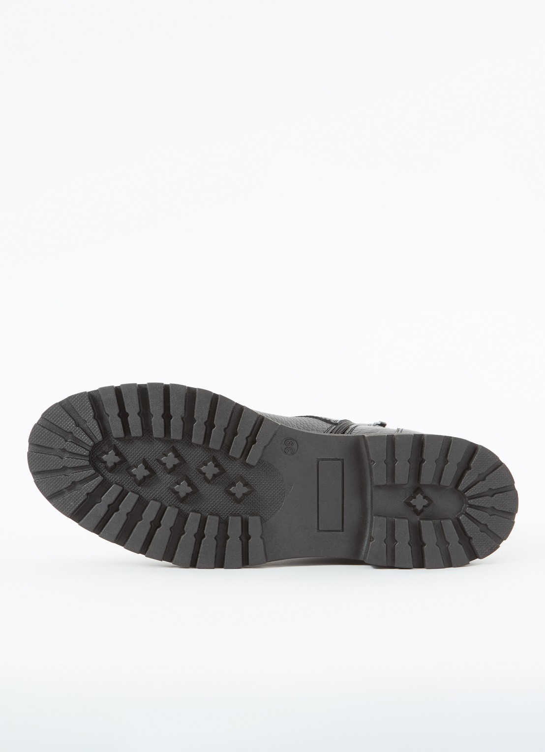 NIKKIE Dewie biker boot van leer - detail 2 zwart