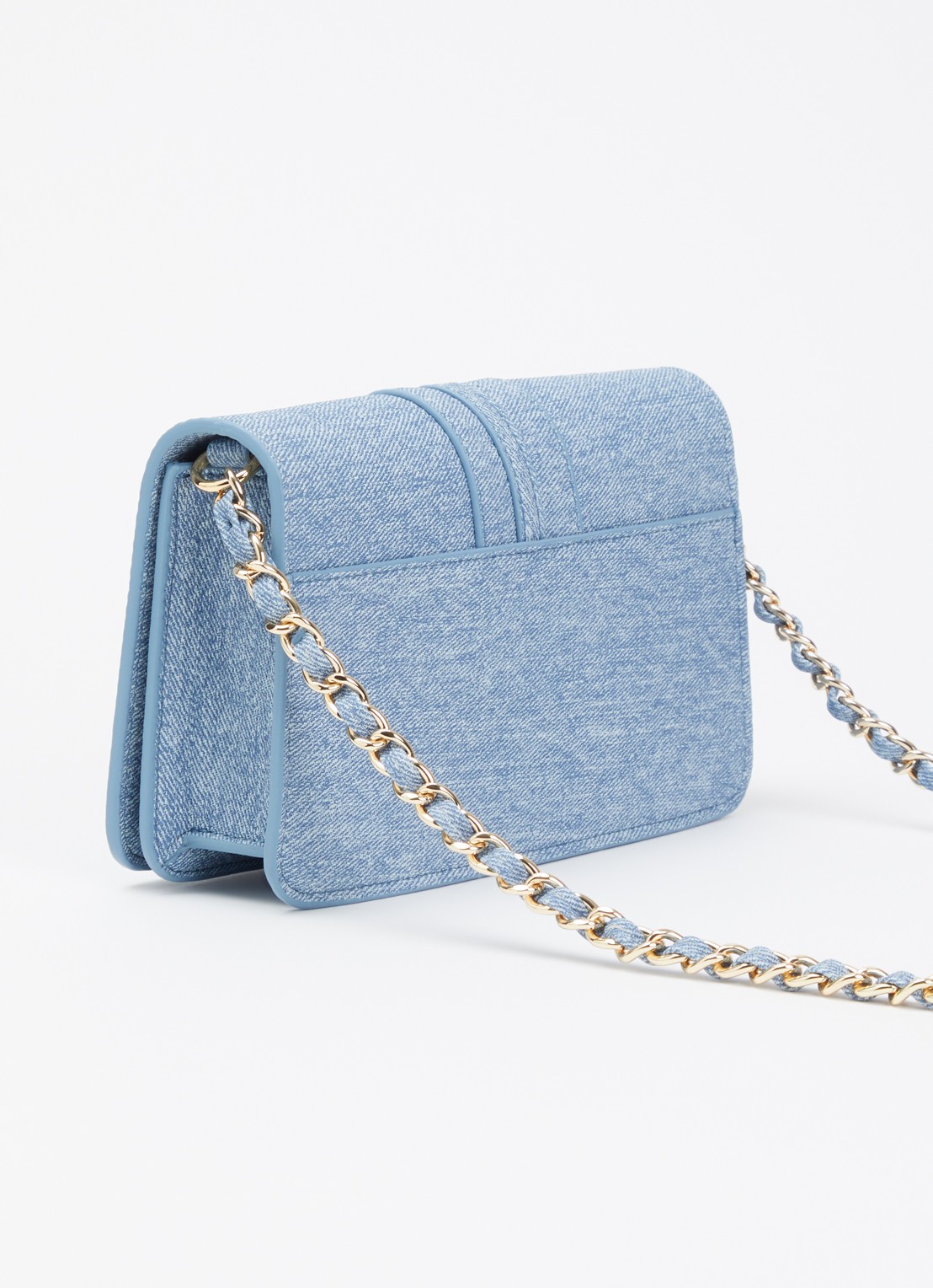 NIKKIE Paxing Denim crossbodytas met logo - achterkant 5 jeans