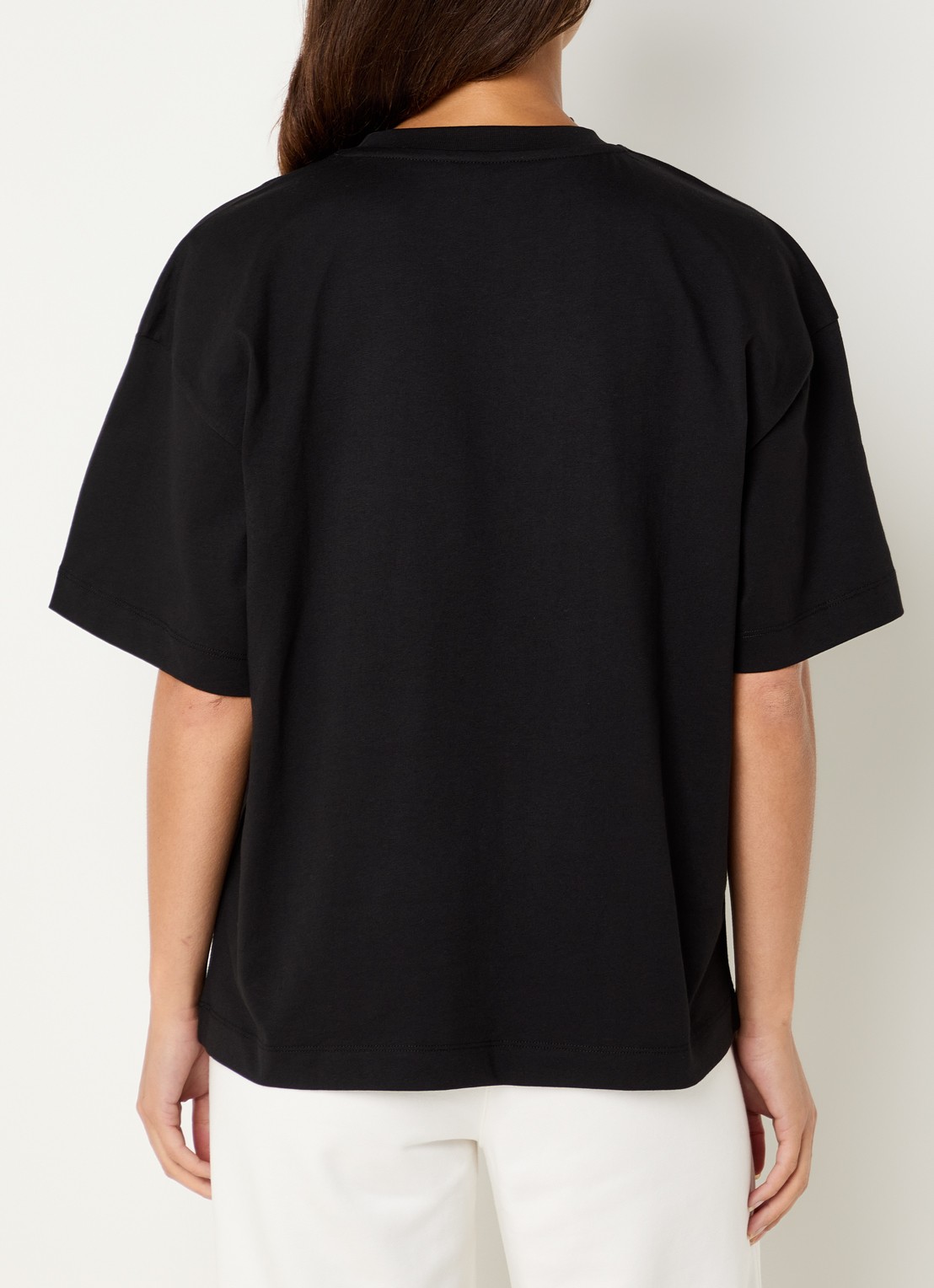 NIKKIE T-shirt met logoprint - achterkant zwart
