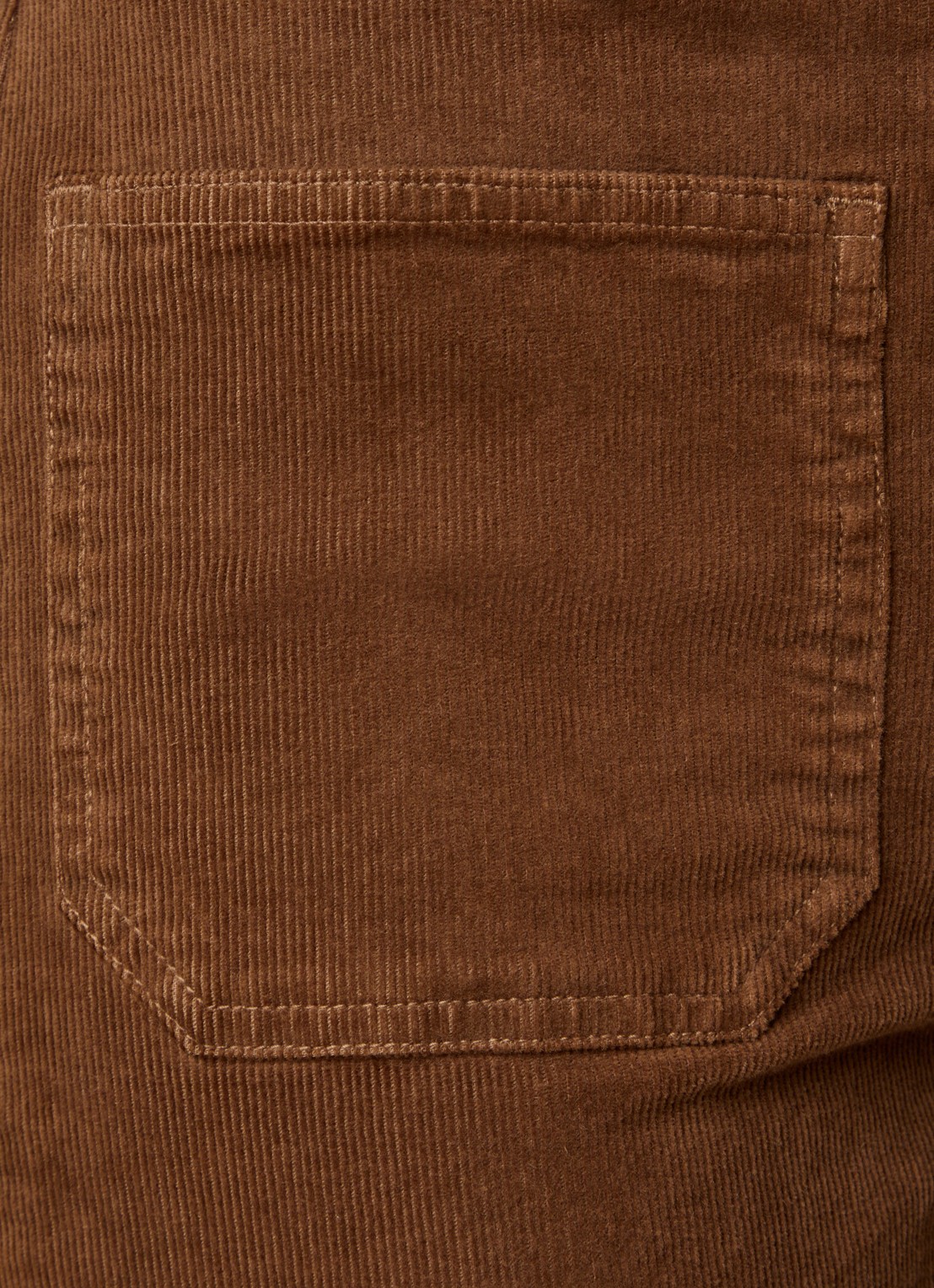 Nili Lotan Florence high waist flared fit broek van corduroy - detail 5 cognac