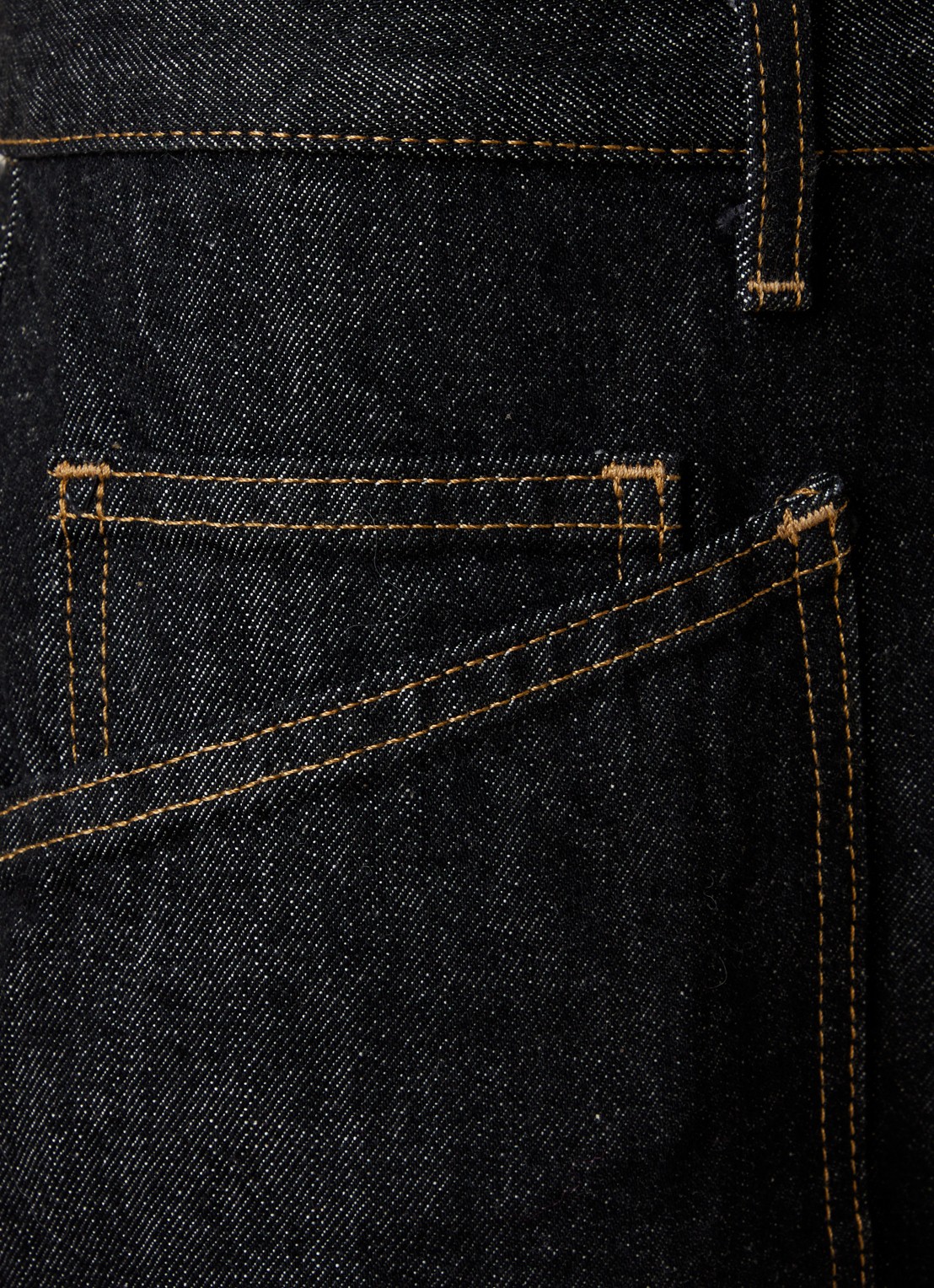 Nili Lotan Shon mid waist balloon jeans met medium wassing - detail 6 zwart