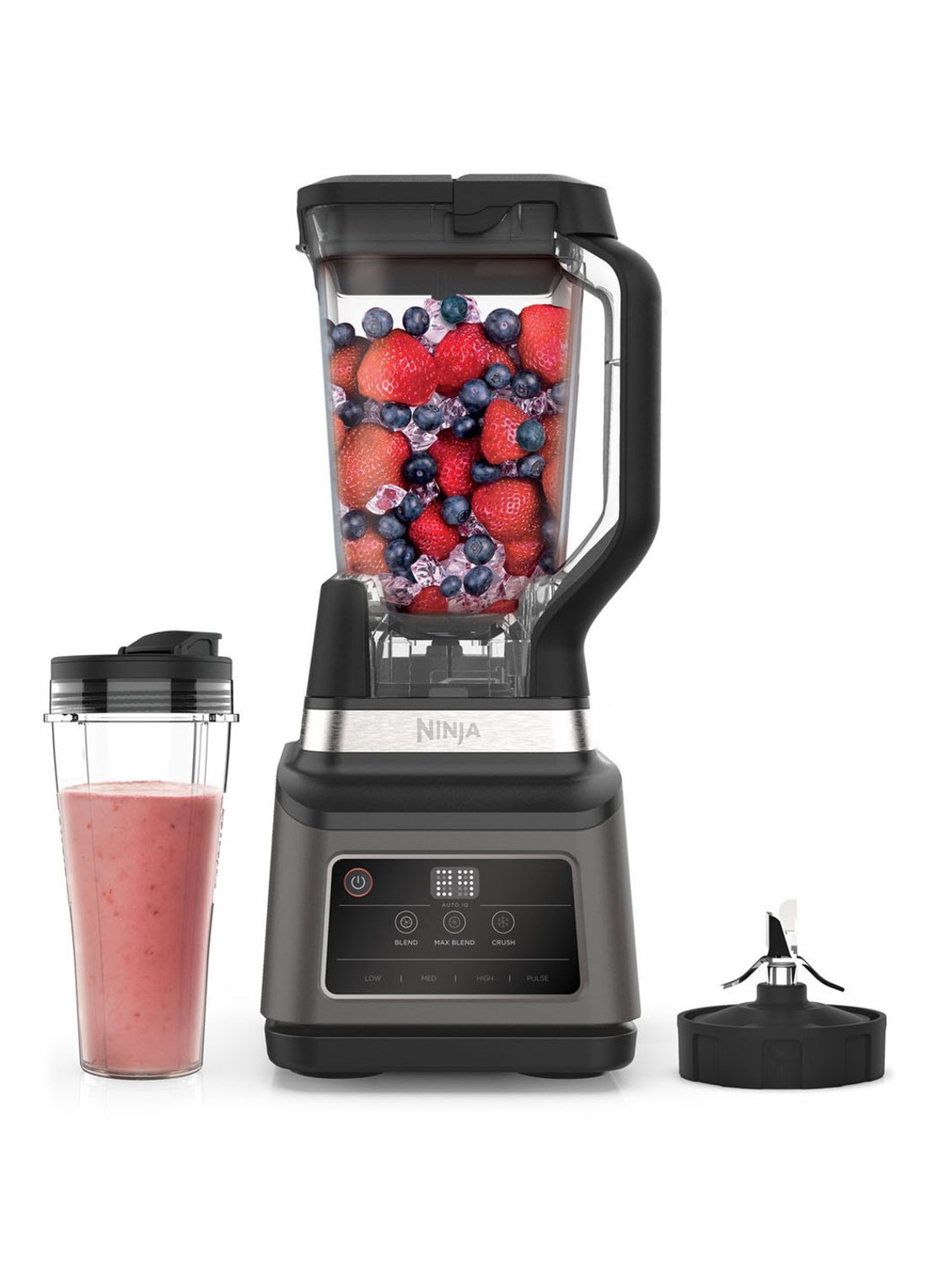 Ninja 2-in-1 blender 2,1 liter BN750EU  - voorkant 2 zilver