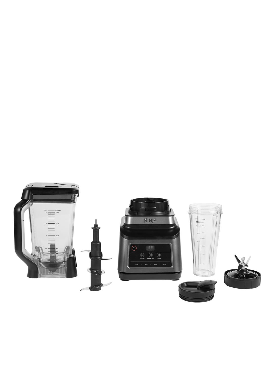 Ninja 2-in-1 blender 2,1 liter BN750EU  - voorkant 3 zilver